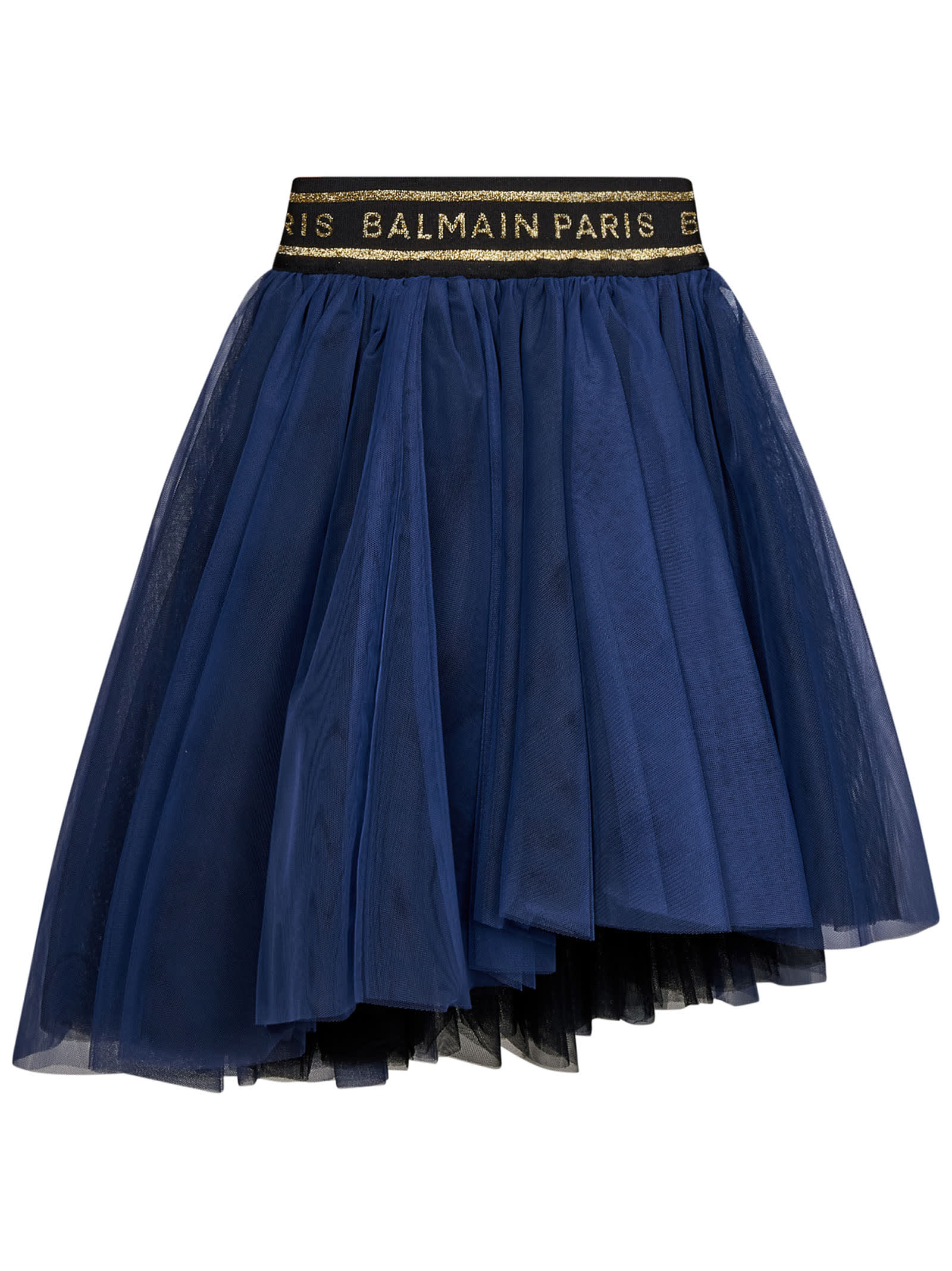 Balmain Kids' Skirt In Blue