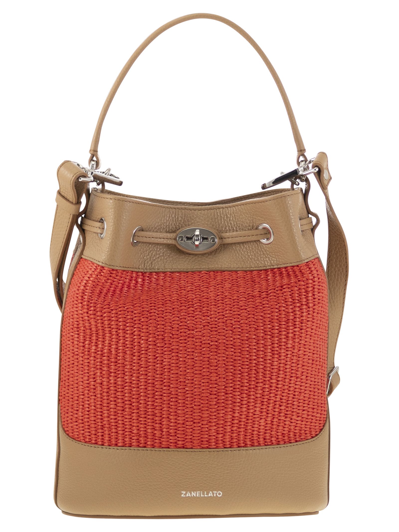 Monda - Straw Fabric Bag S