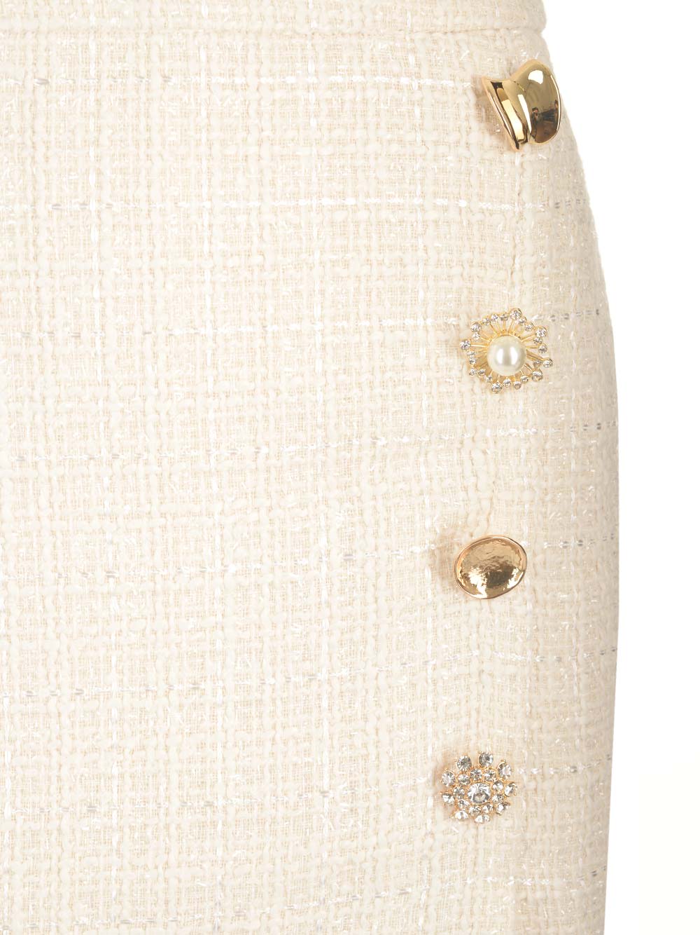 Self-portrait Skirt In White