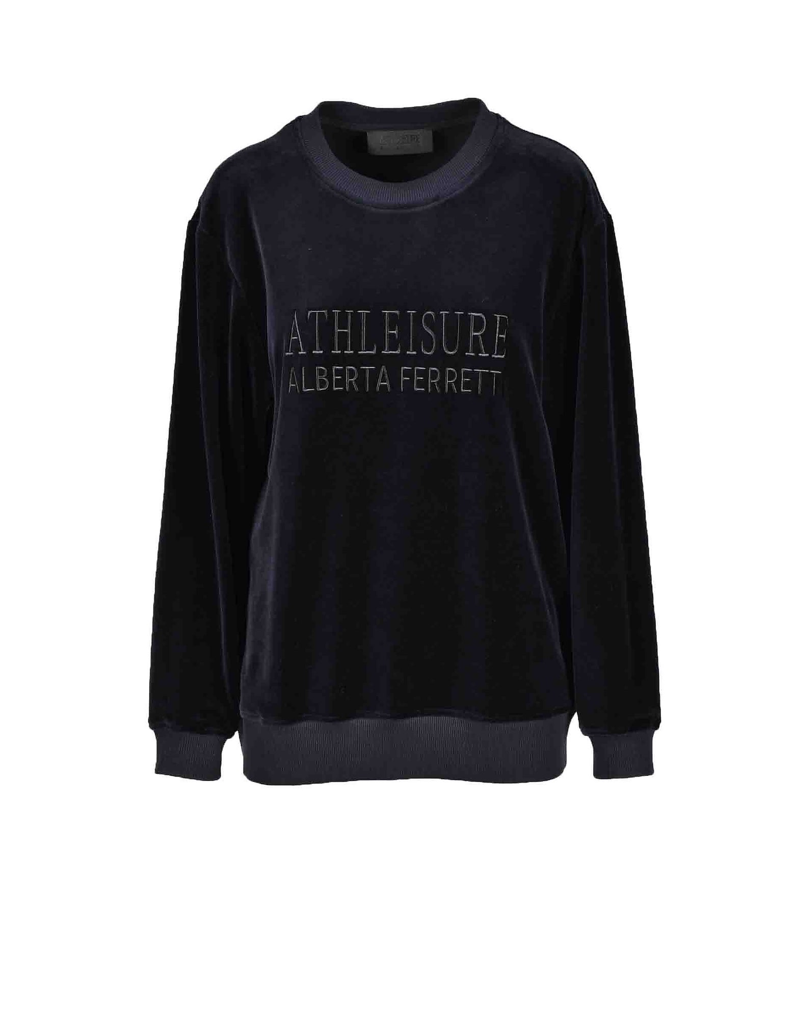 Alberta Ferretti Womens Black Sweatshirt