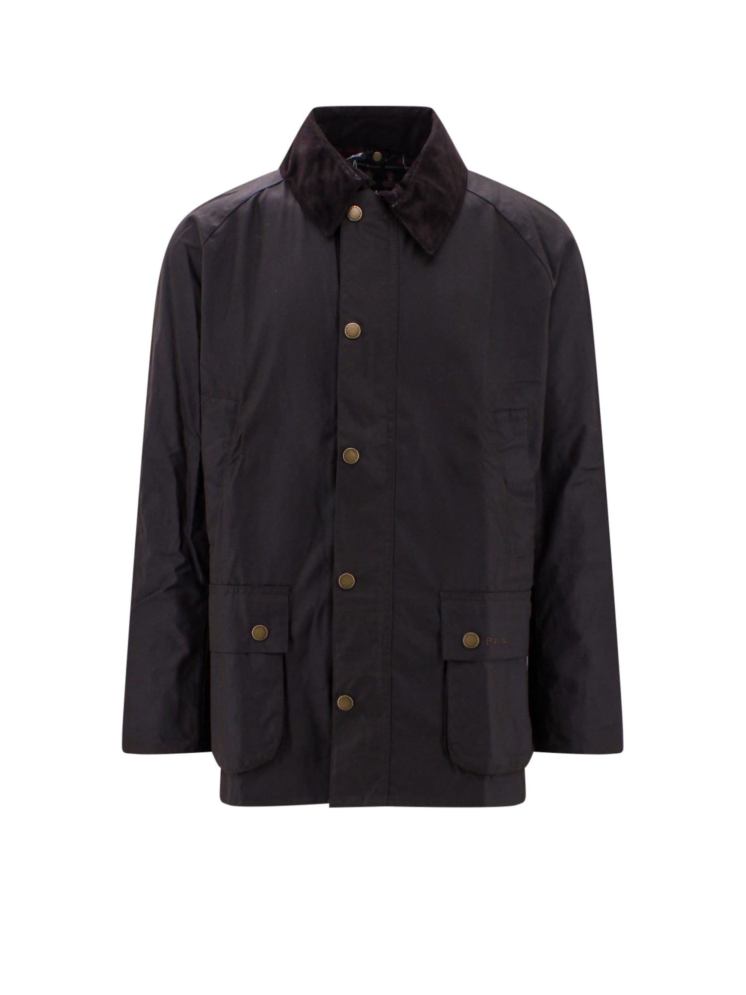 Barbour Ashby Wax Jacket In Green