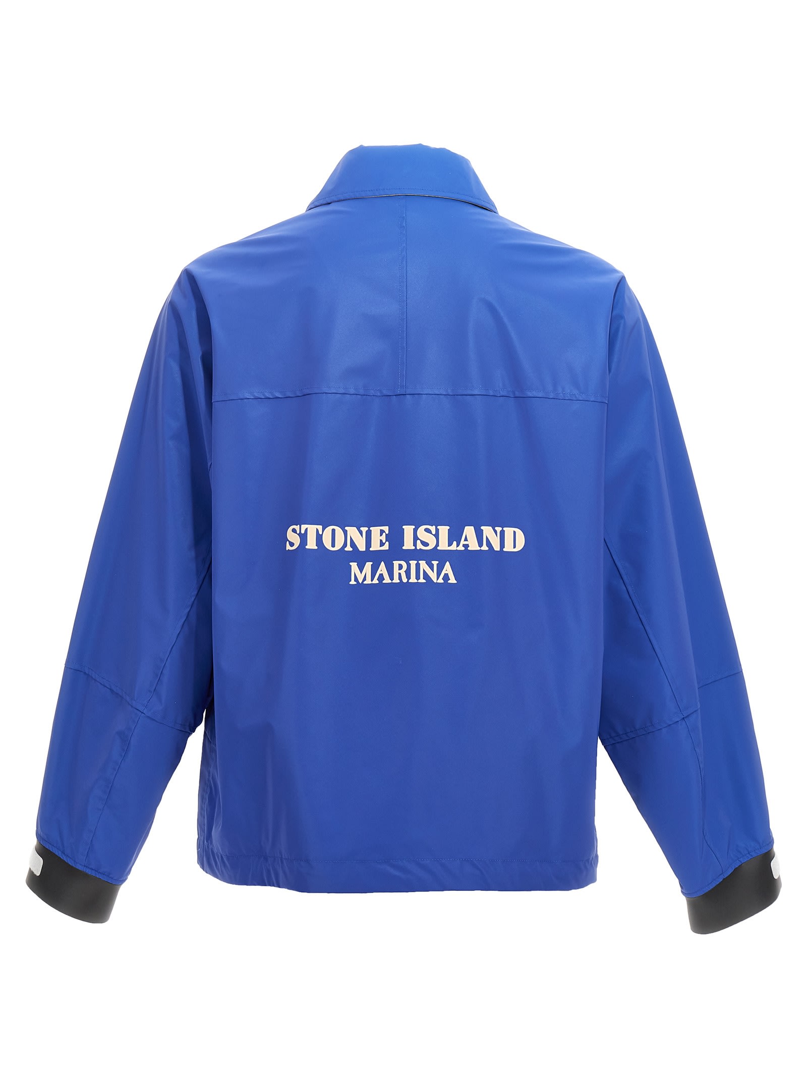 STONE ISLAND PLATED FABRIC S.I. MARINA JACKET 