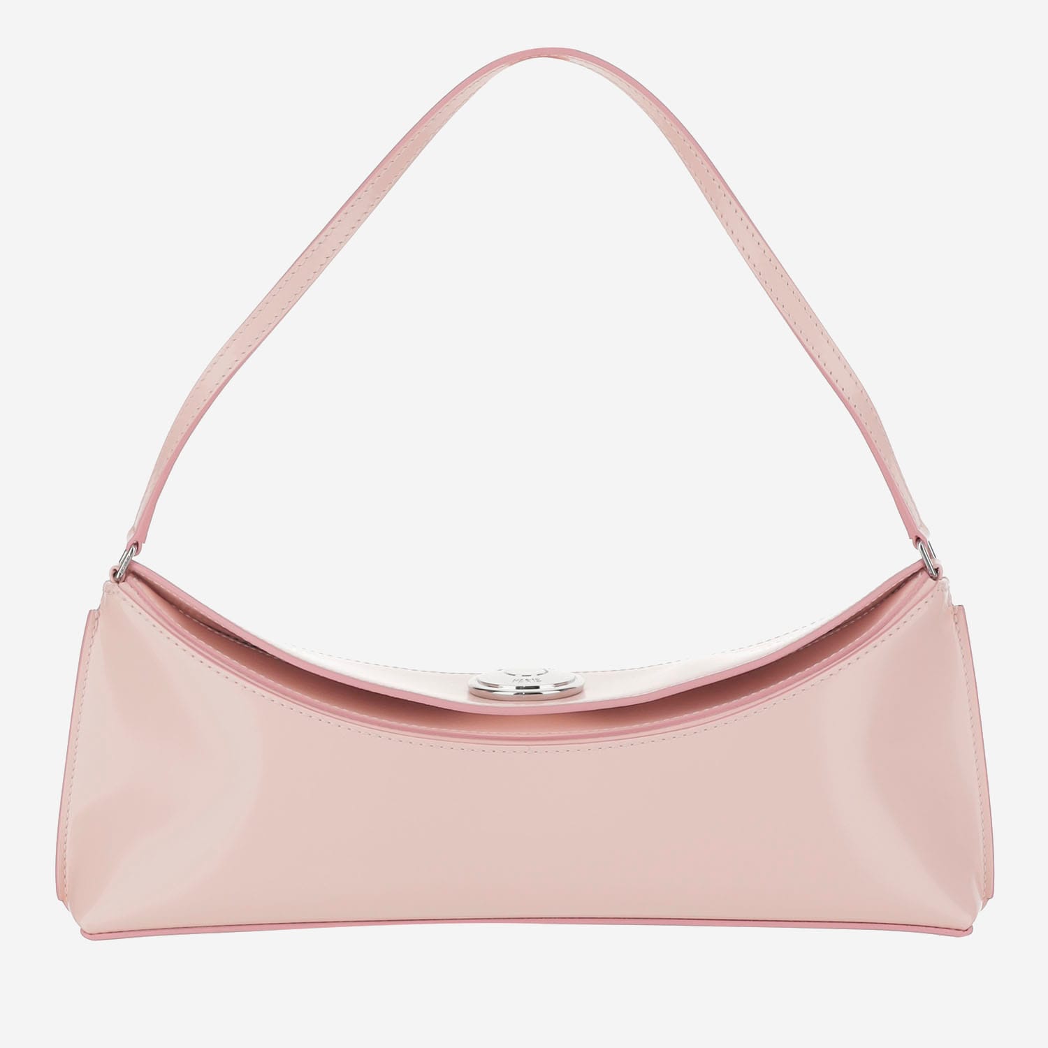 Jacquemus Smooth Pink Leather Le Calisso Handbag In Pink