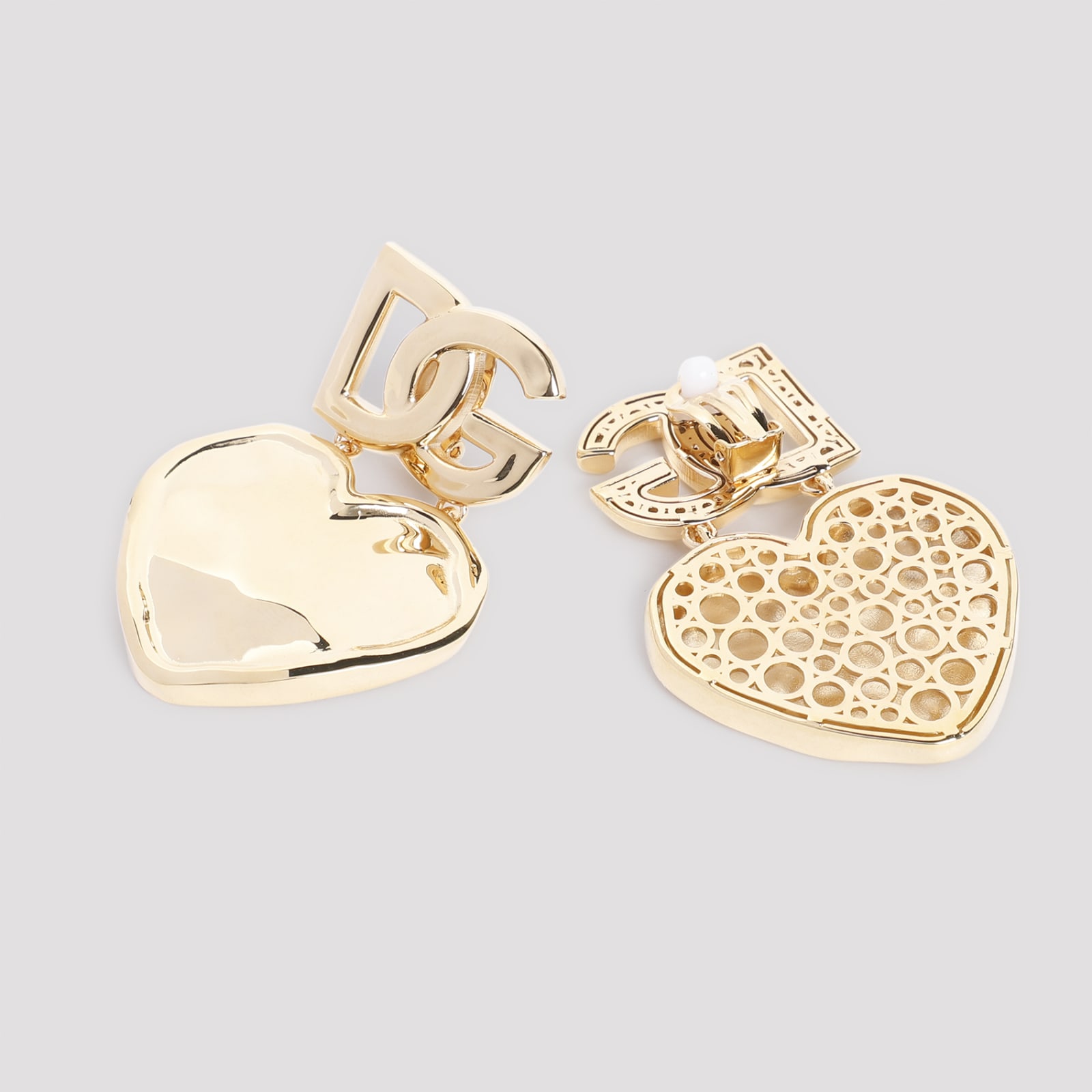 Shop Dolce & Gabbana Earrings Clips In Oro