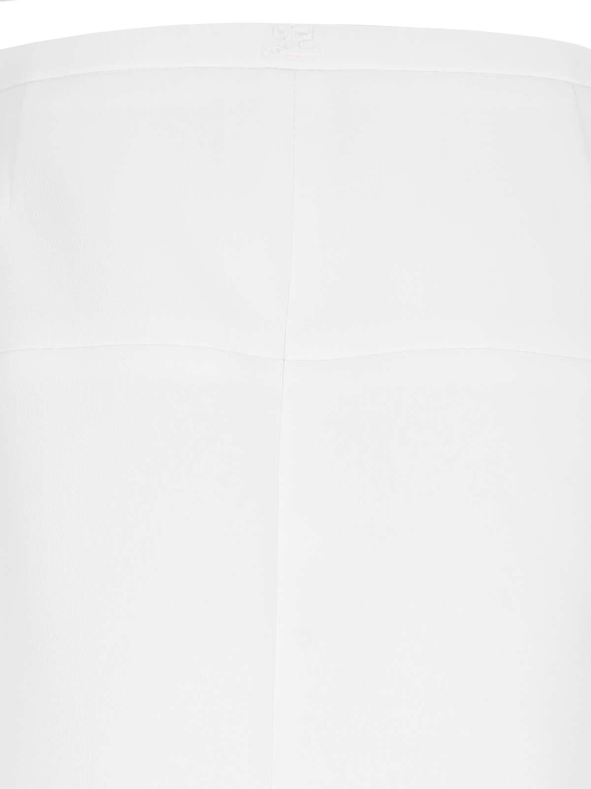 Shop Courrèges Ellipse Twill Mini Skirt