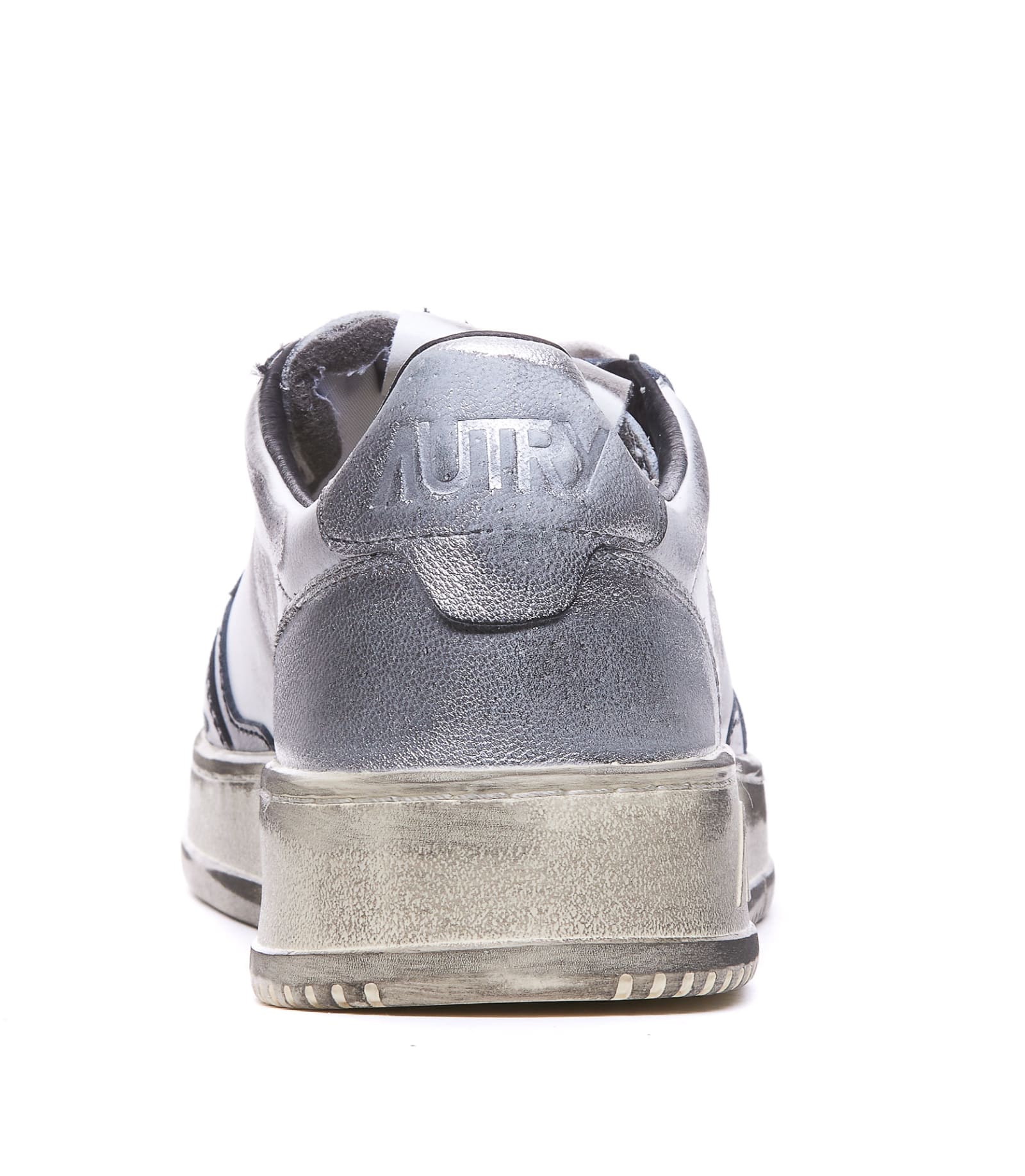 Autry Super Vintage Medalist Sneakers In White