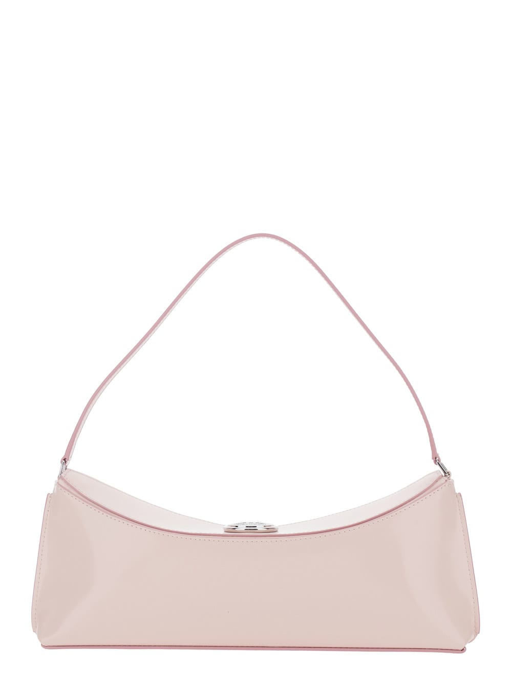 Jacquemus Smooth Pink Leather Le Calisso Handbag In Pink