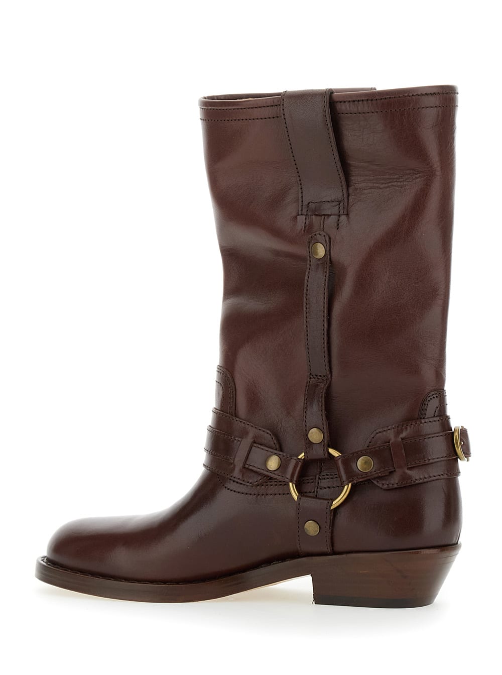 Isabel Marant Brown Heiko Mid-calf Boots In Brown