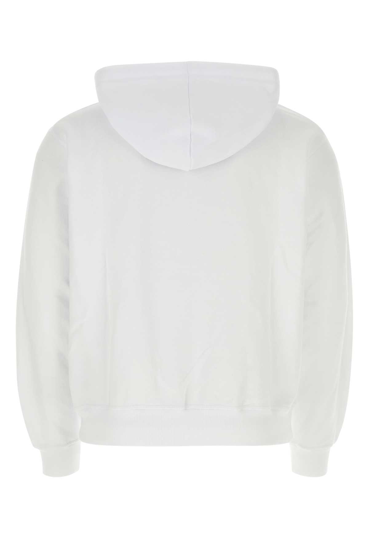 Shop Dsquared2 White Cotton Sweatshirt