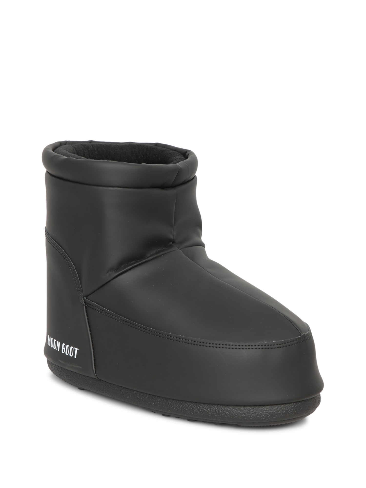 Moon Boot Icon Low Black Boots In Black