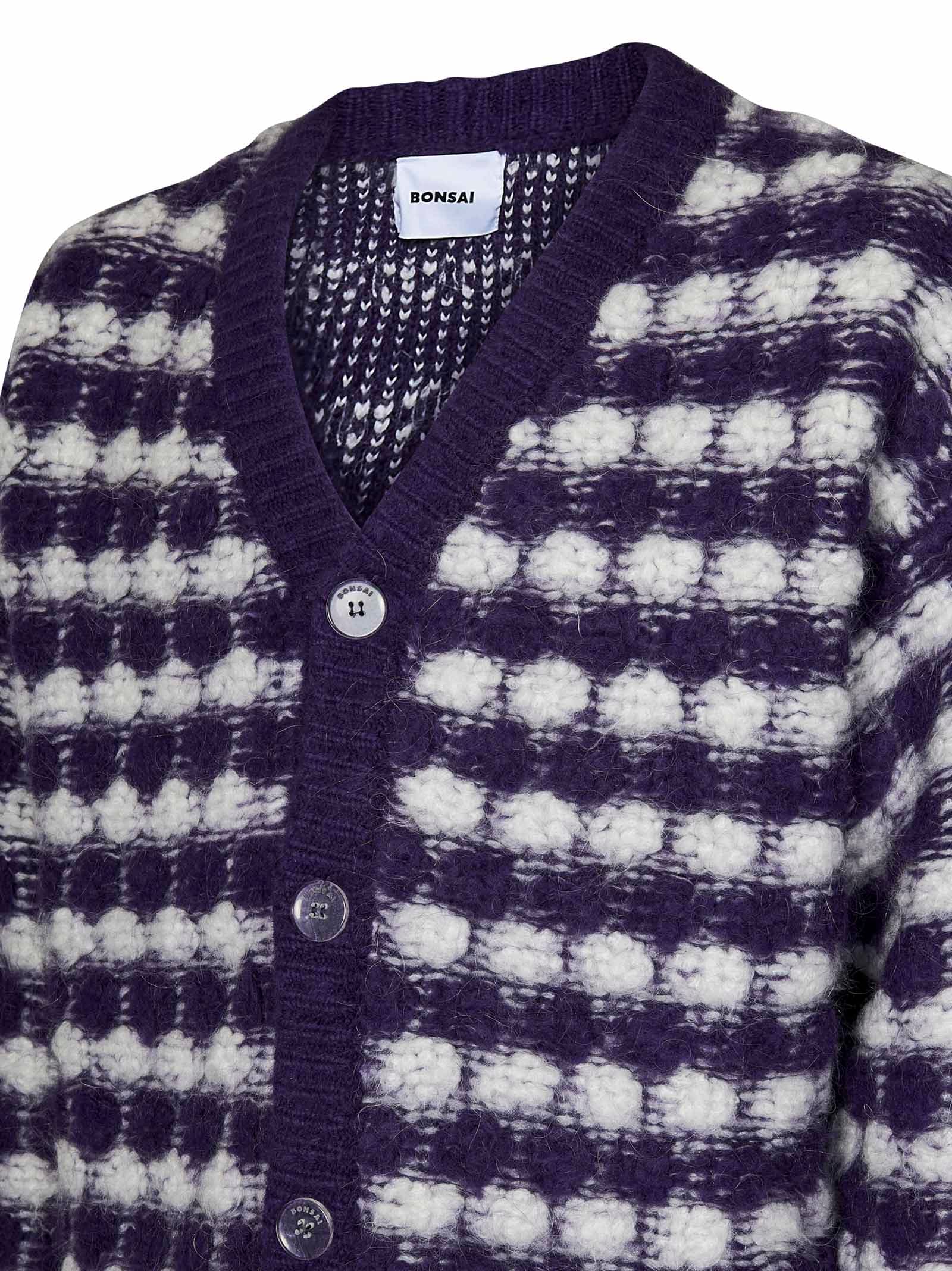 Shop Bonsai Cardigan In Purple