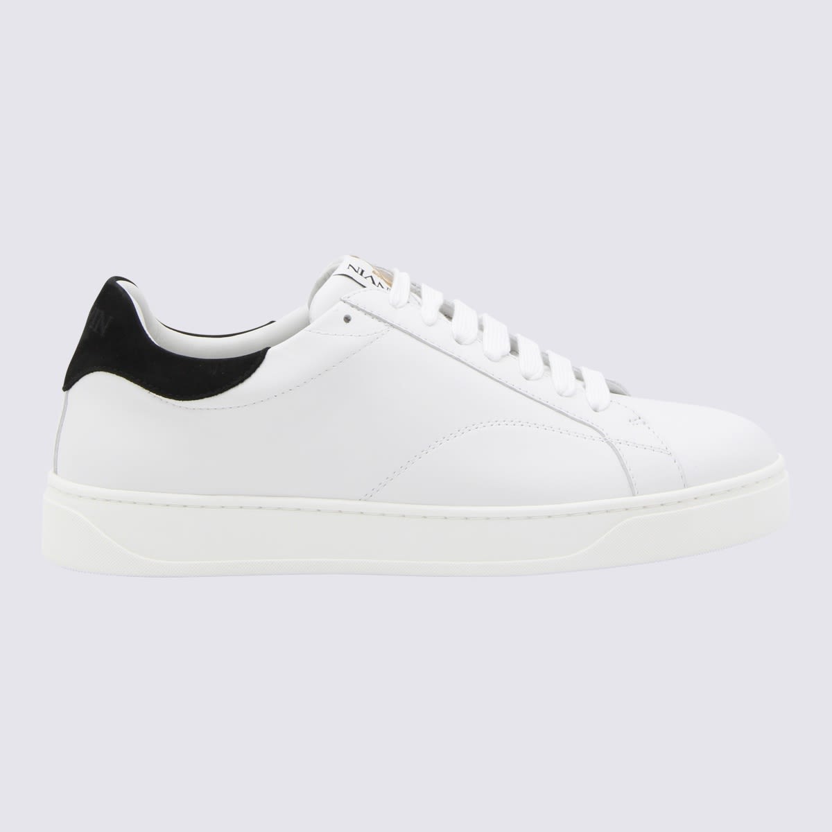 Lanvin White Leather Dbbo Sneakers