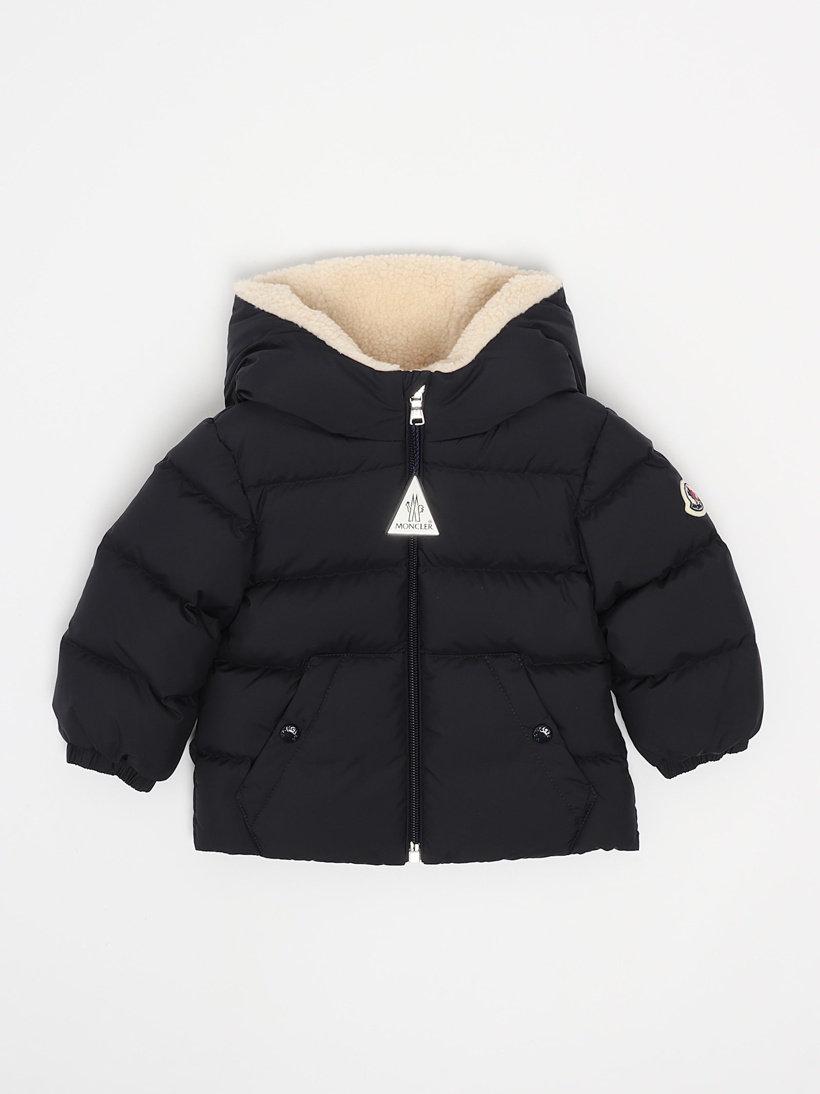 Moncler Babies' Amir Down Jacket In Blu