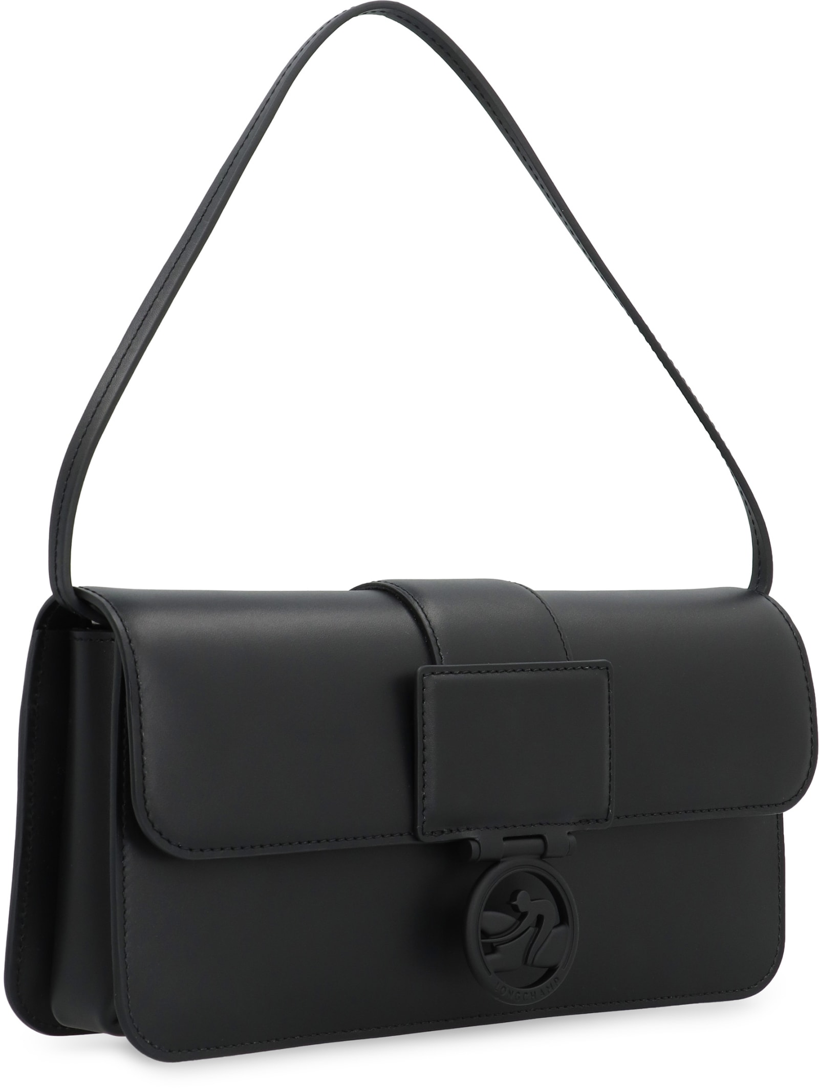 Shop Longchamp Box-trot Baguette-bag In Black