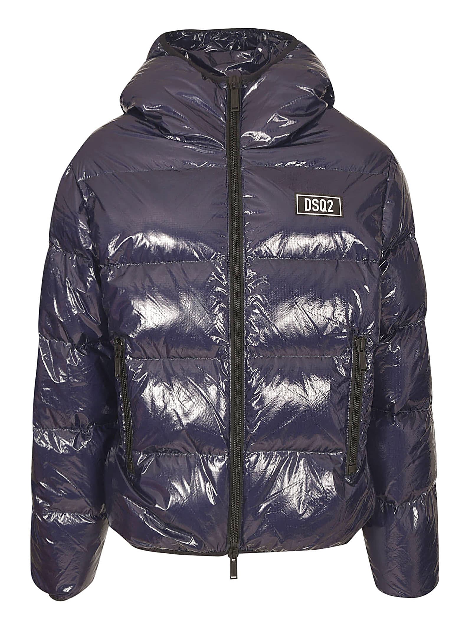 Dsquared2 Logo Patched Padded Jacket