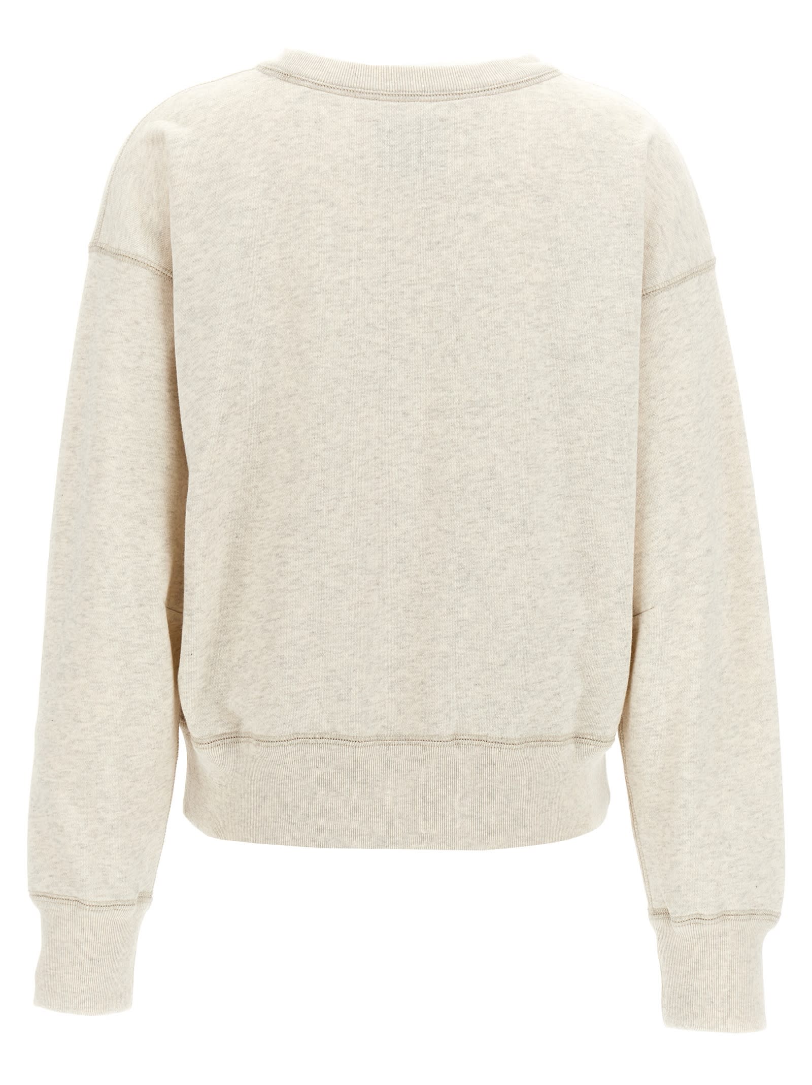 Shop Isabel Marant Shad Sweatshirt In Beige