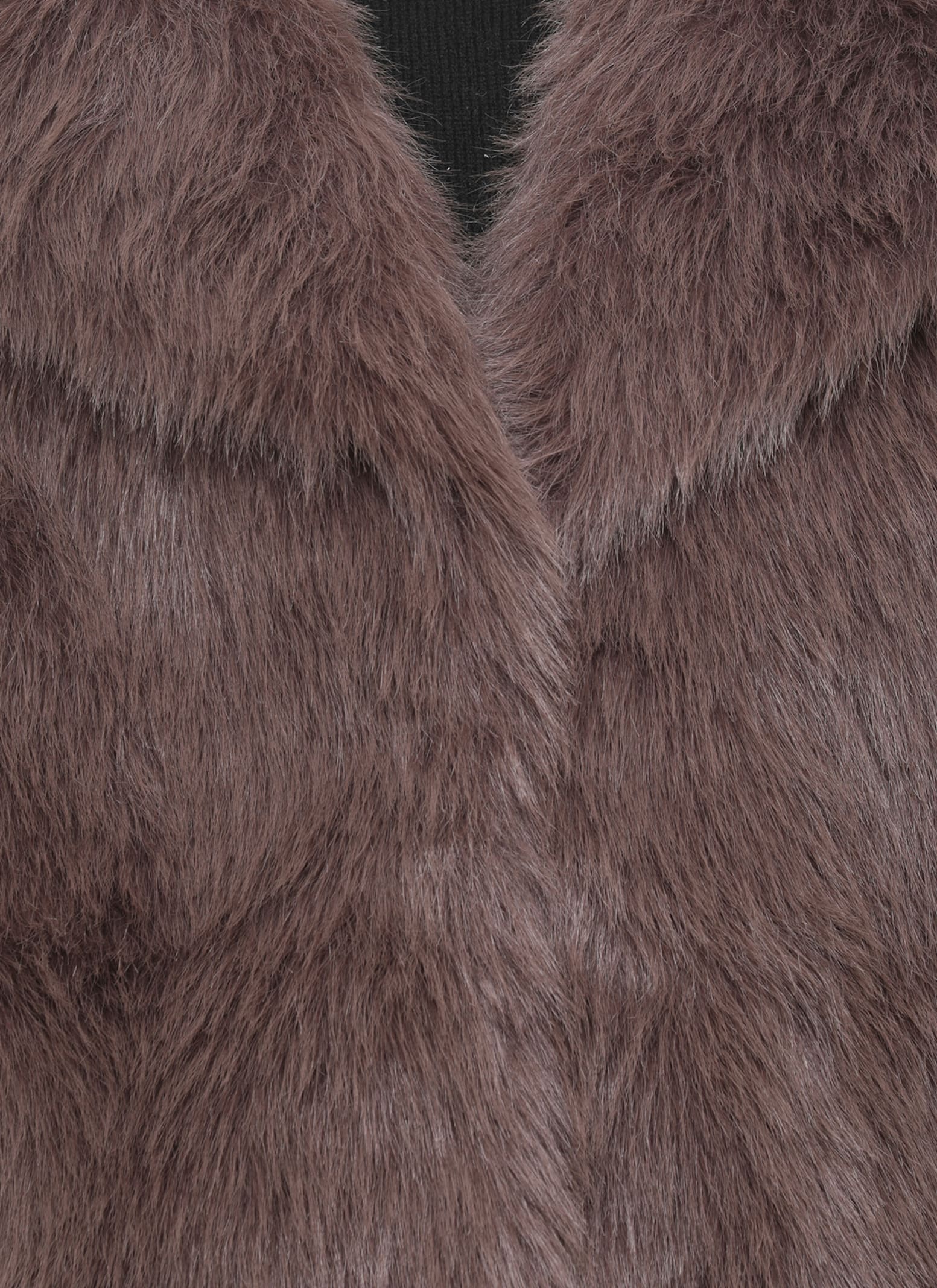 Betta Corradi Synth Fur Coat In Multi