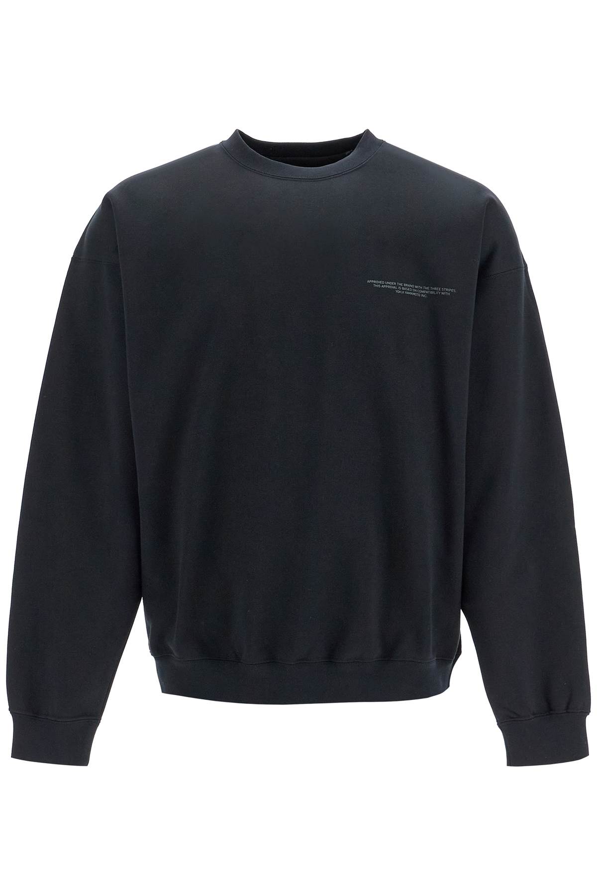 Y-3 Y 3 Oversized Branded Sweat In Black (black)