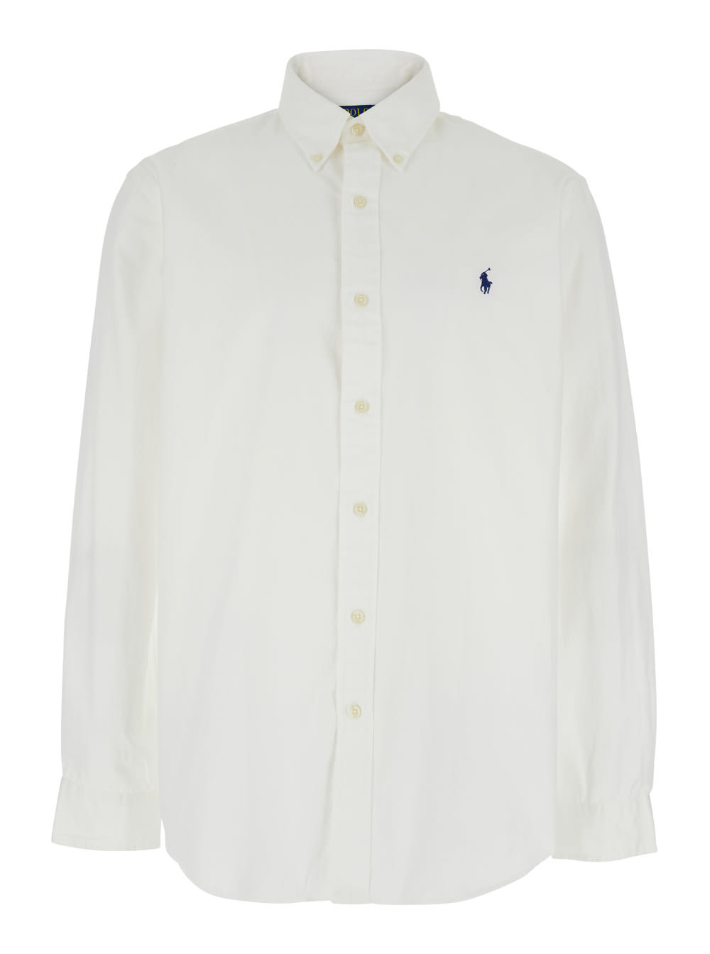 Polo Ralph Lauren Embroidered-logo Cotton Shirt
