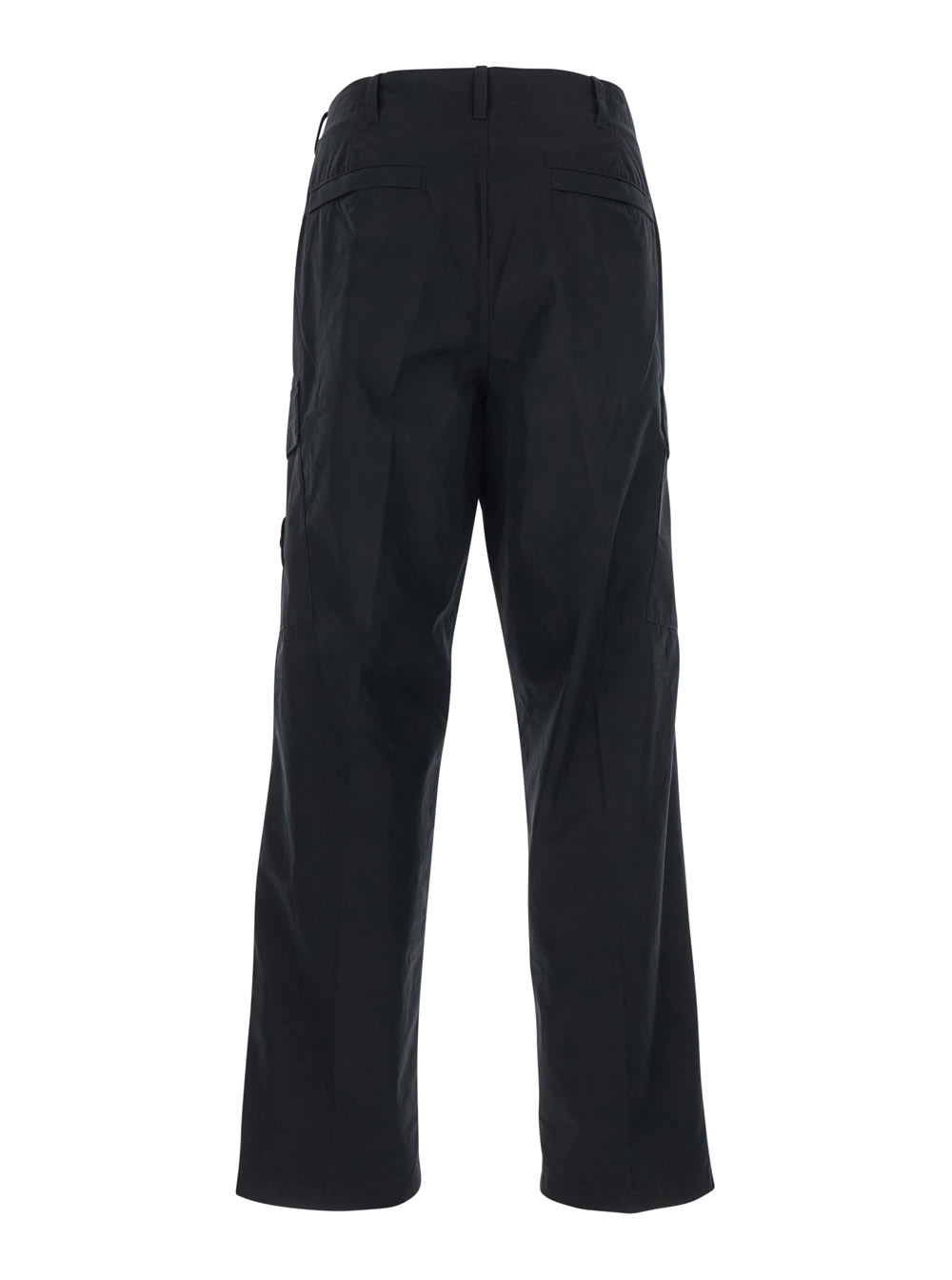 Stone Island Trousers In Black
