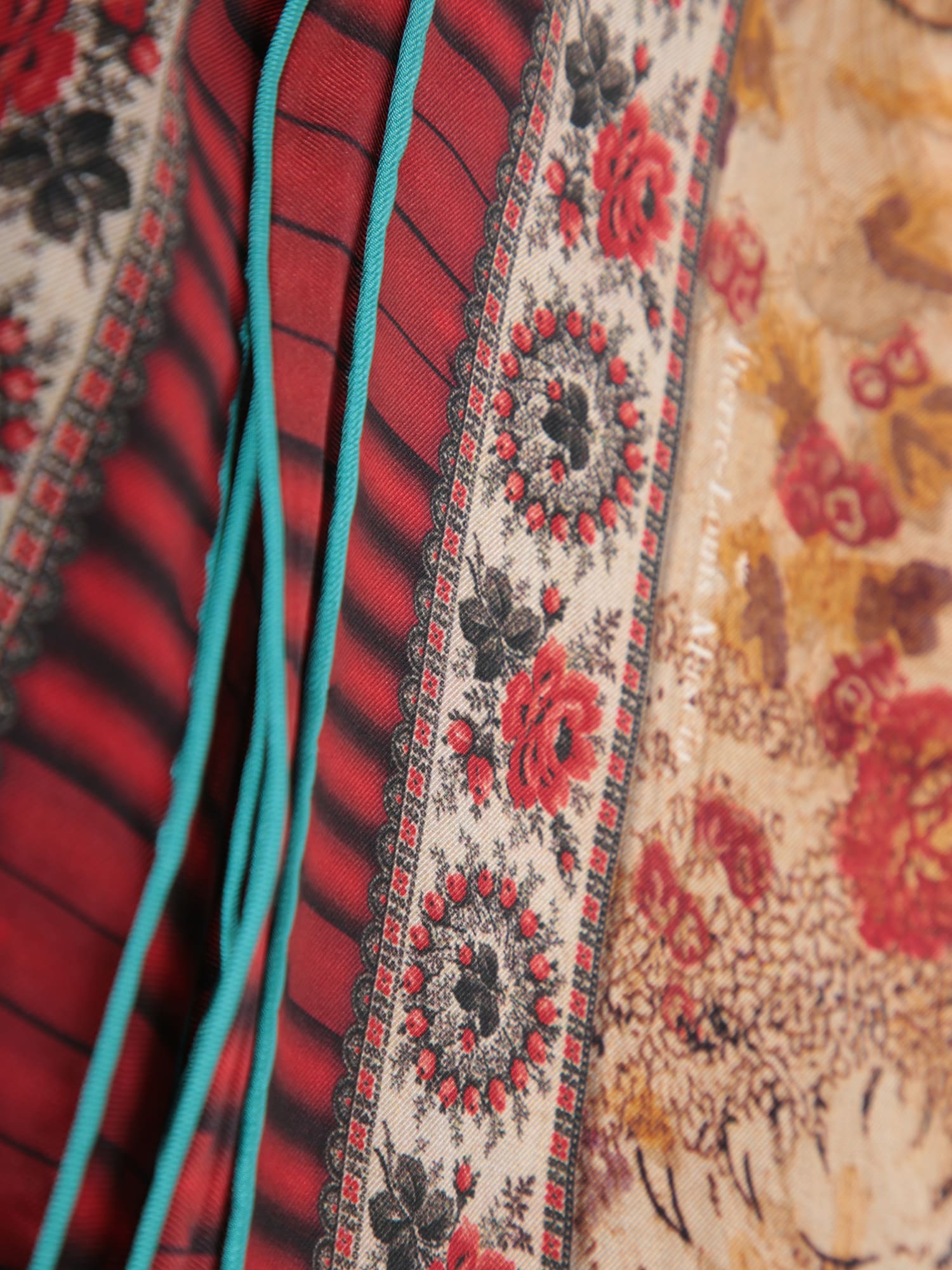 Shop Pierre-louis Mascia Multicolor Silk Scarf