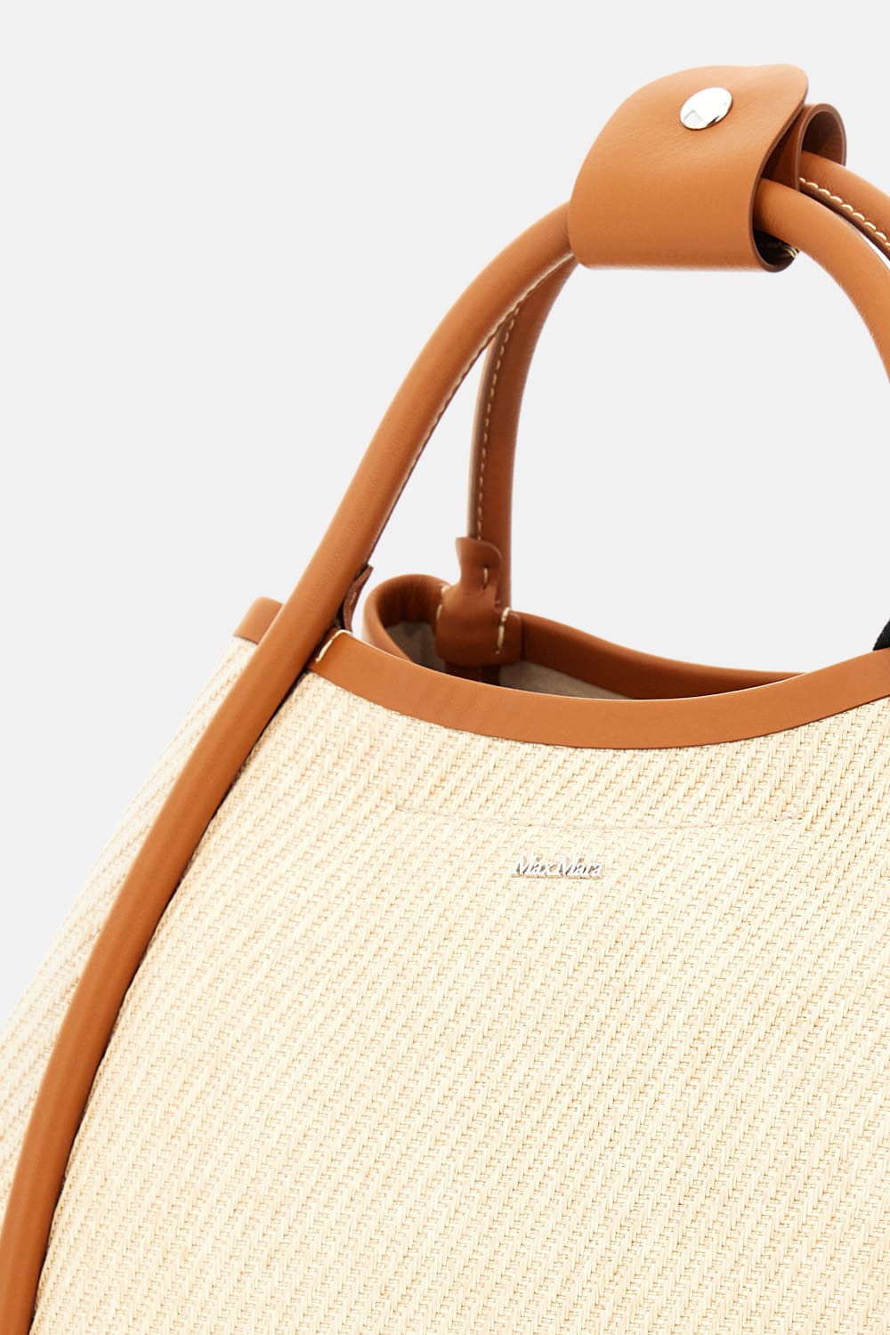 Max Mara Summer Marines Rafia Handbag