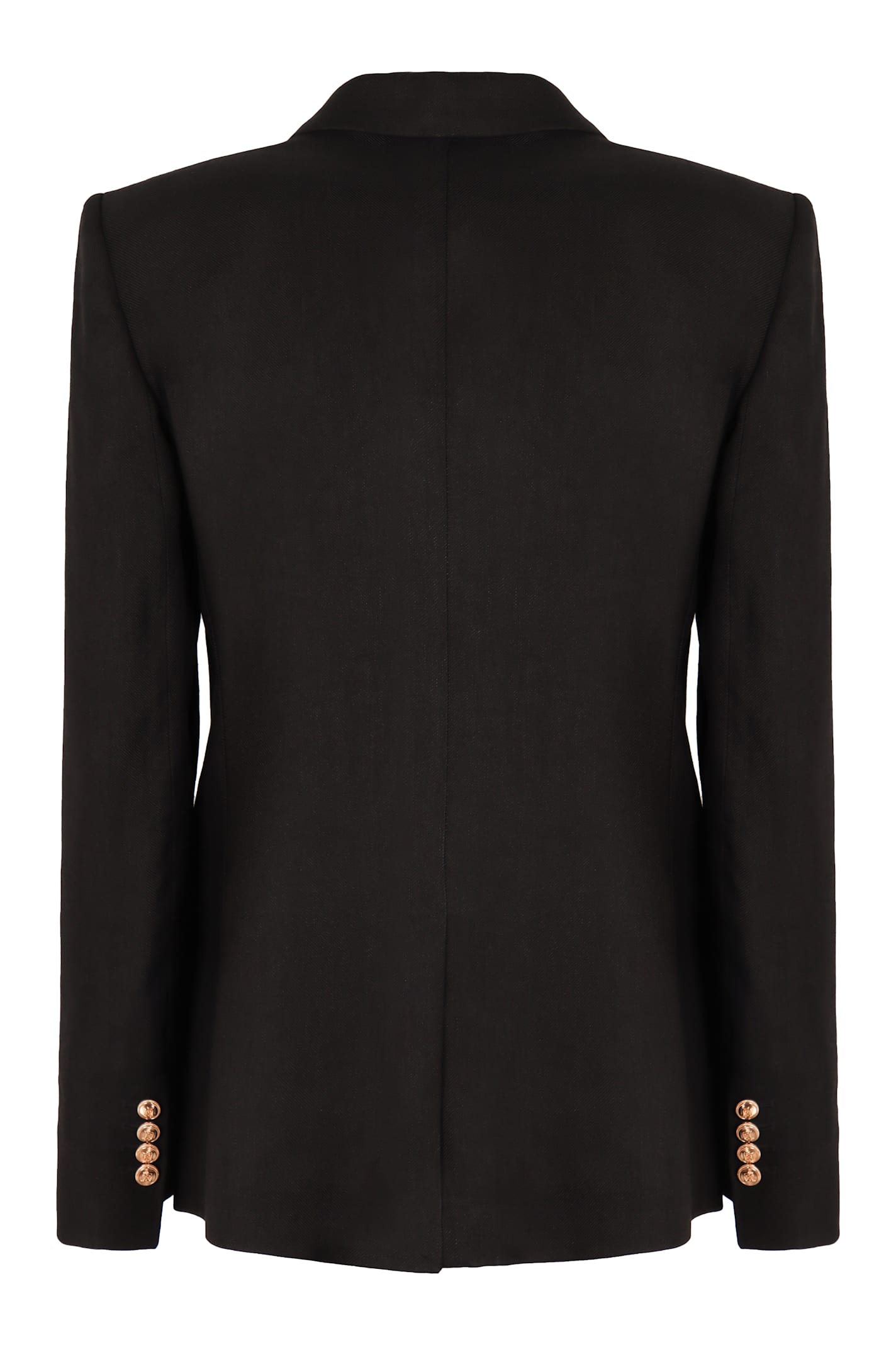 Shop Elisabetta Franchi Single-breasted One Button Jacket In Black
