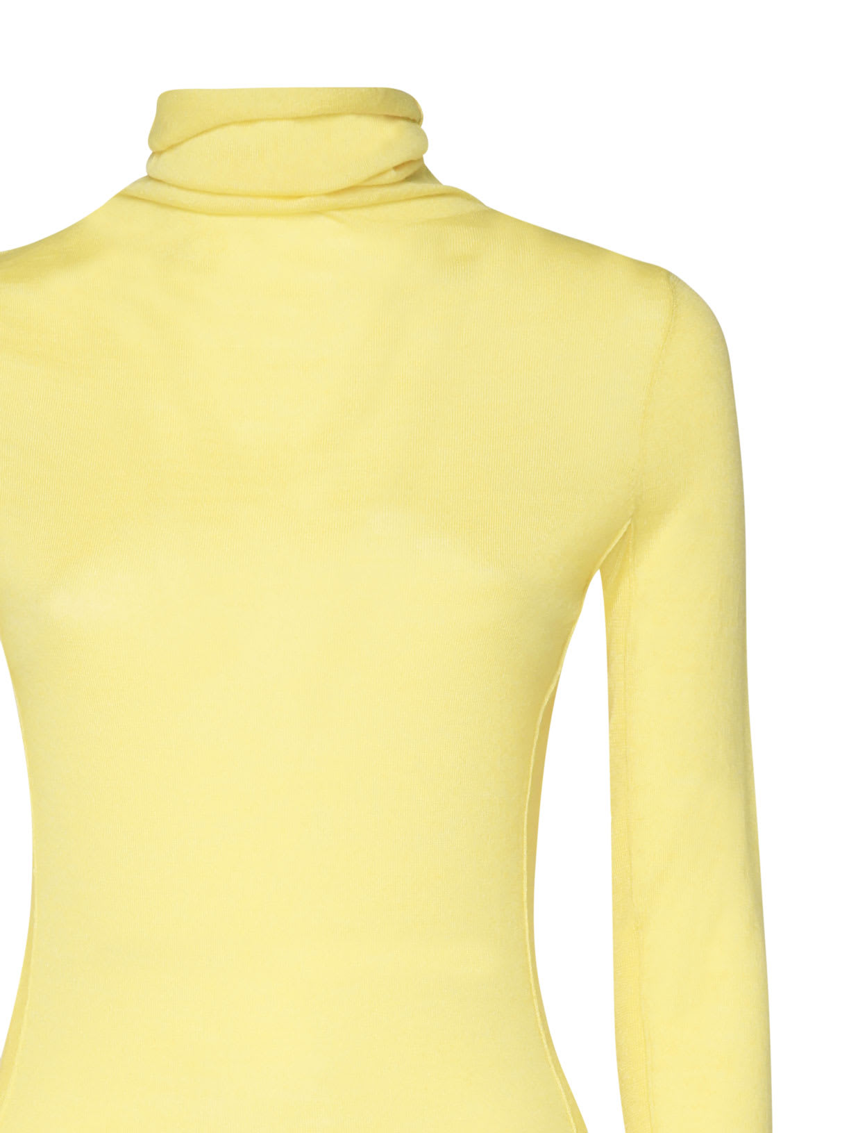 Shop Pinko Sacred Turtleneck Sweater In Yellow