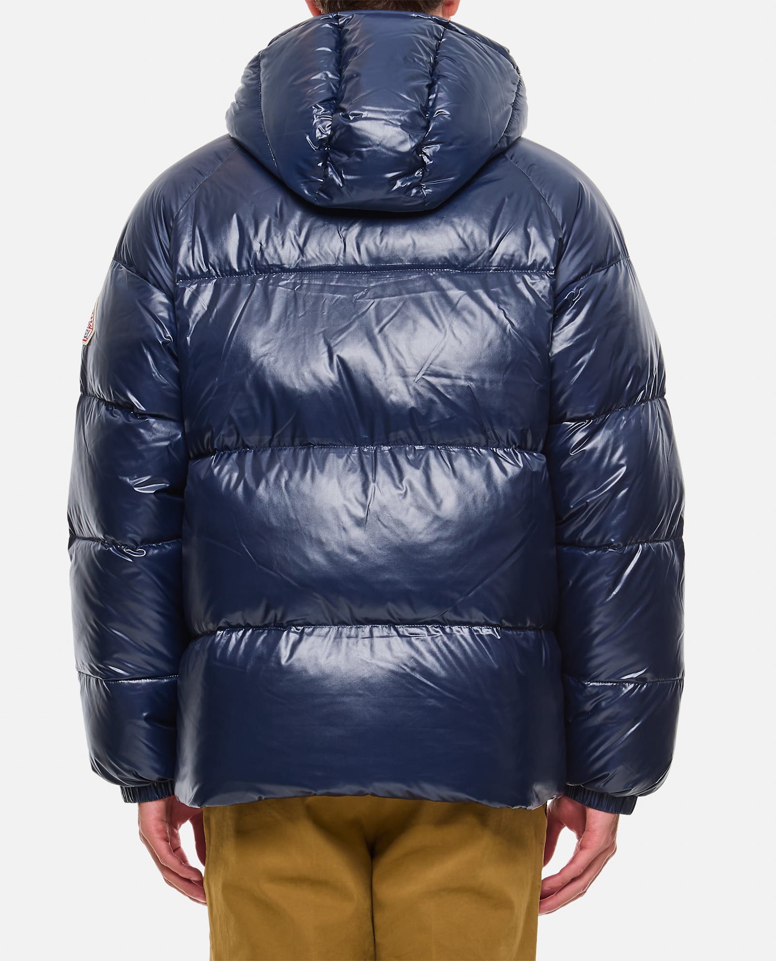 Shop Pyrenex Sten Shiny Puffer Jacket In Blue