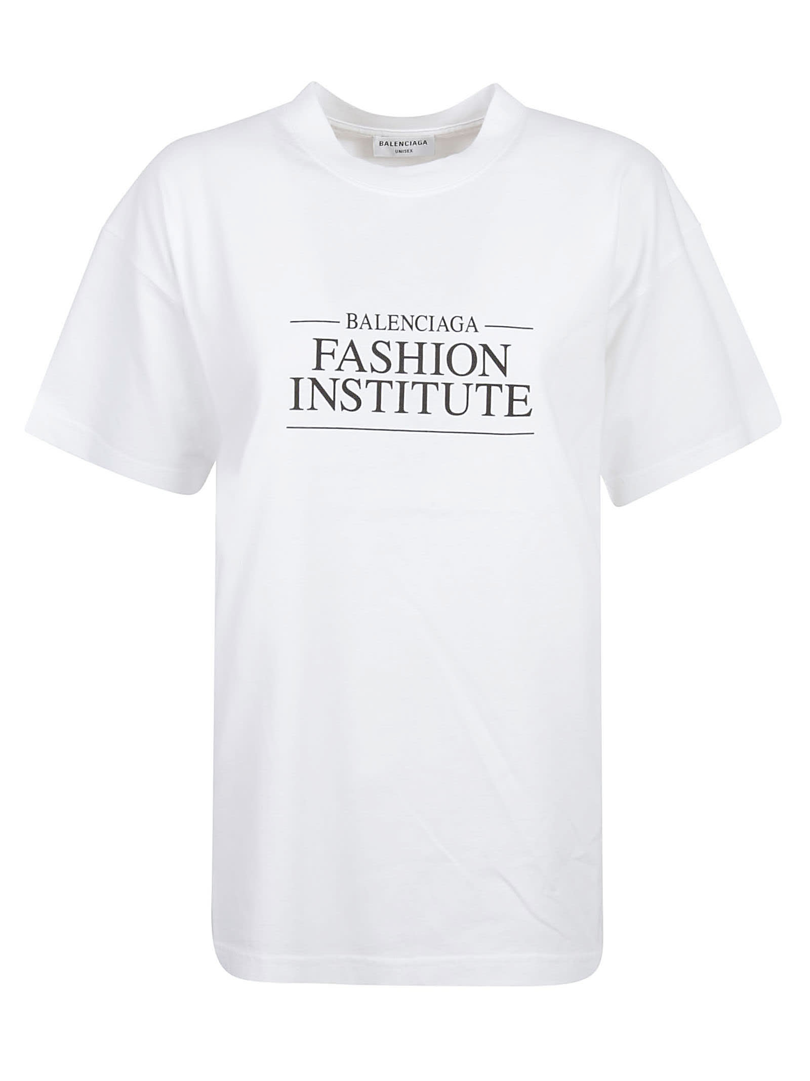 Balenciaga Fashion Institute Printed Regular T-shirt