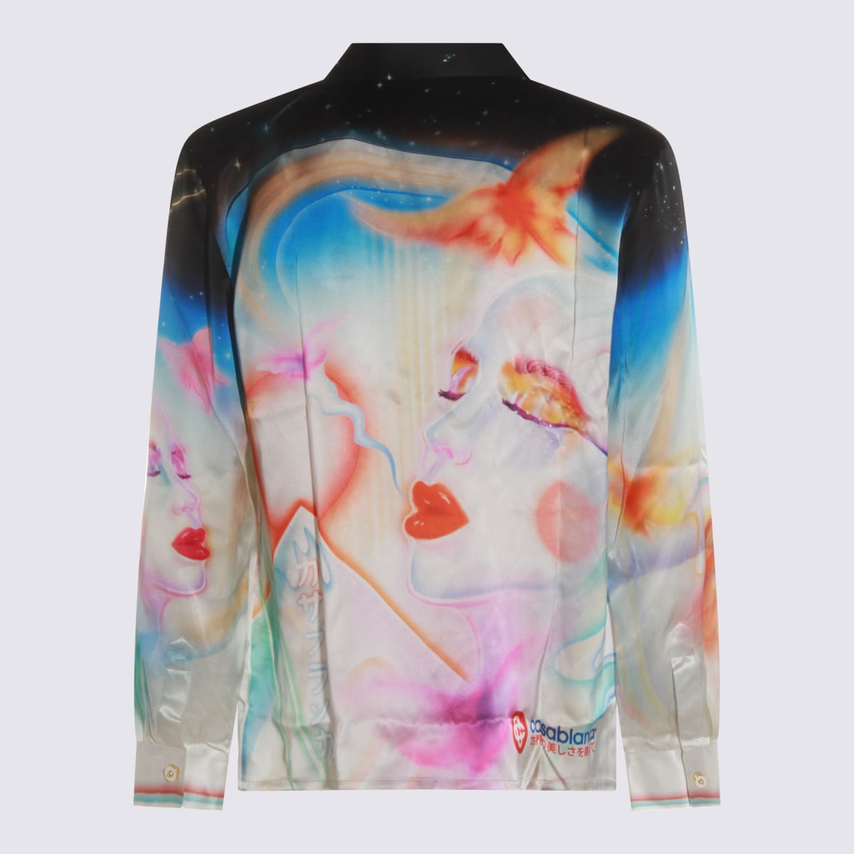 Casablanca Multicolor Silk Shirt In Multi