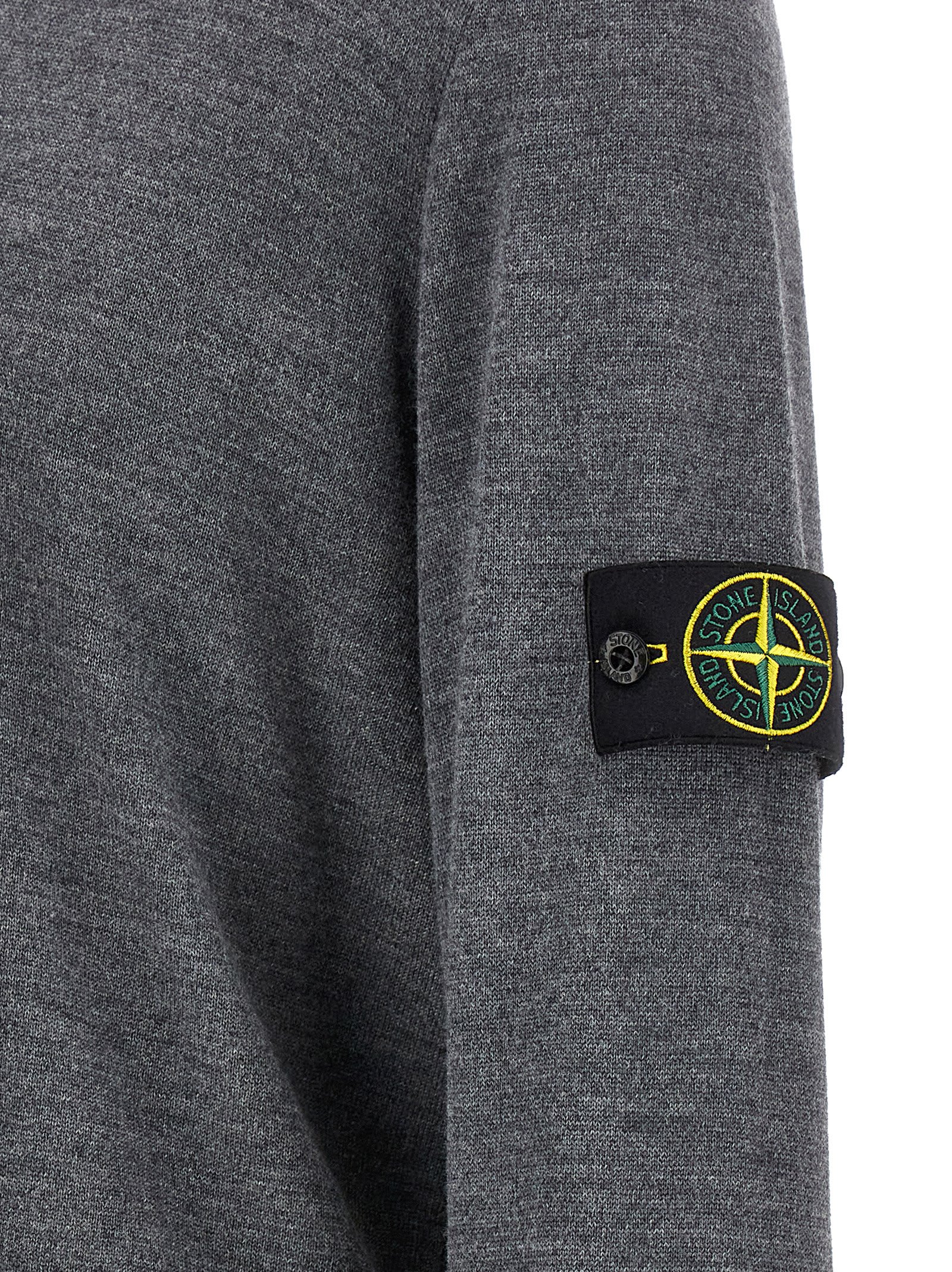 Shop Stone Island Rws Sweater In Gray