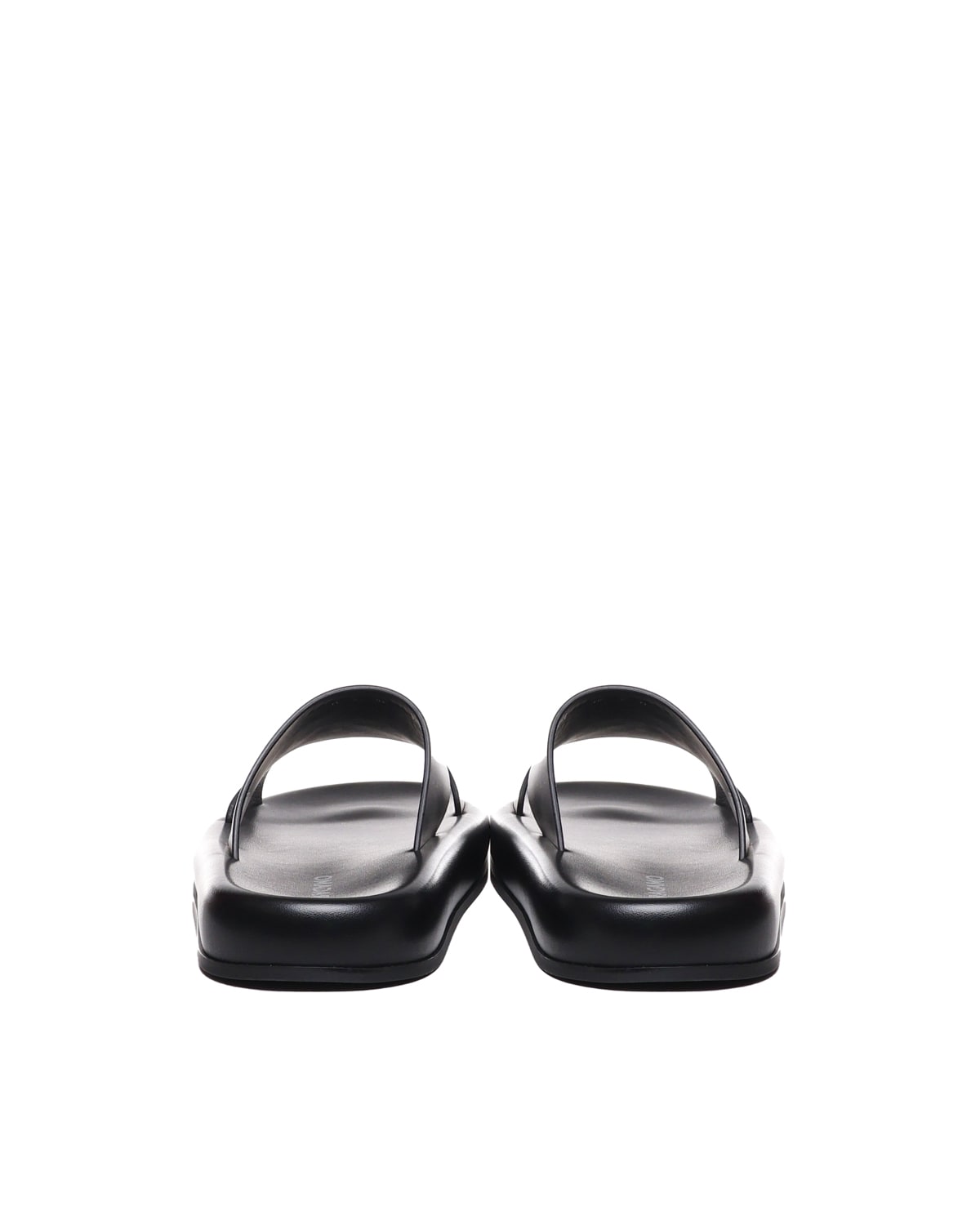 Shop Ferragamo Sandals With Cut-out Detail In Black