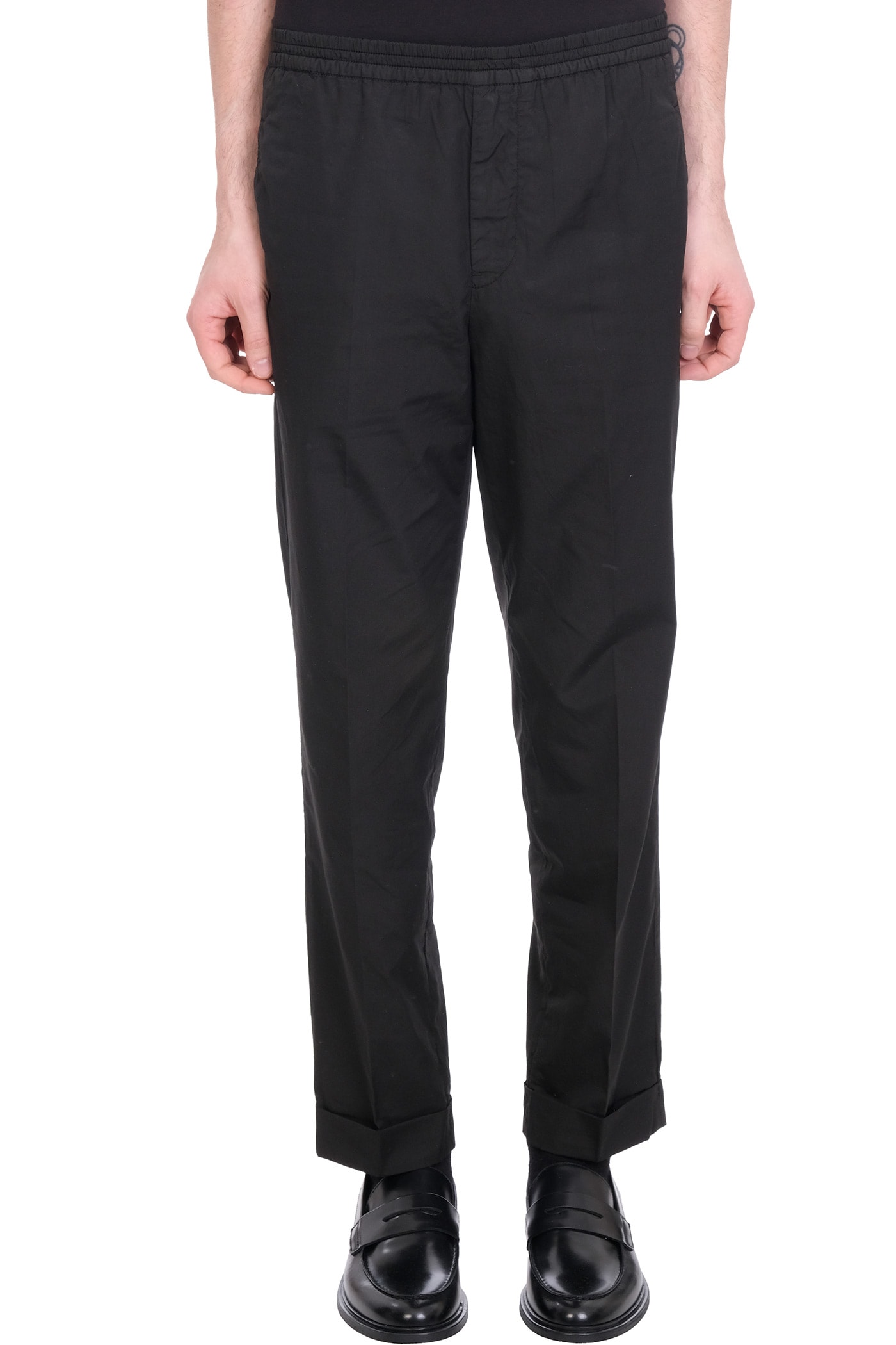 Mauro Grifoni Pants In Black Cotton