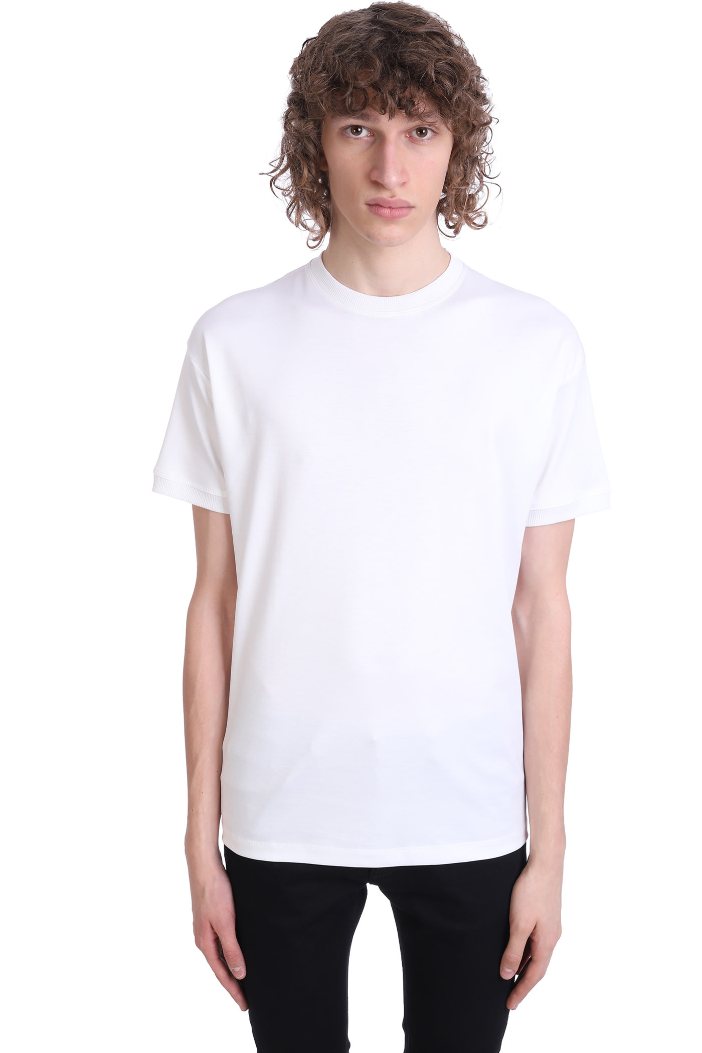 Jacob Lee T-shirt In White Cotton