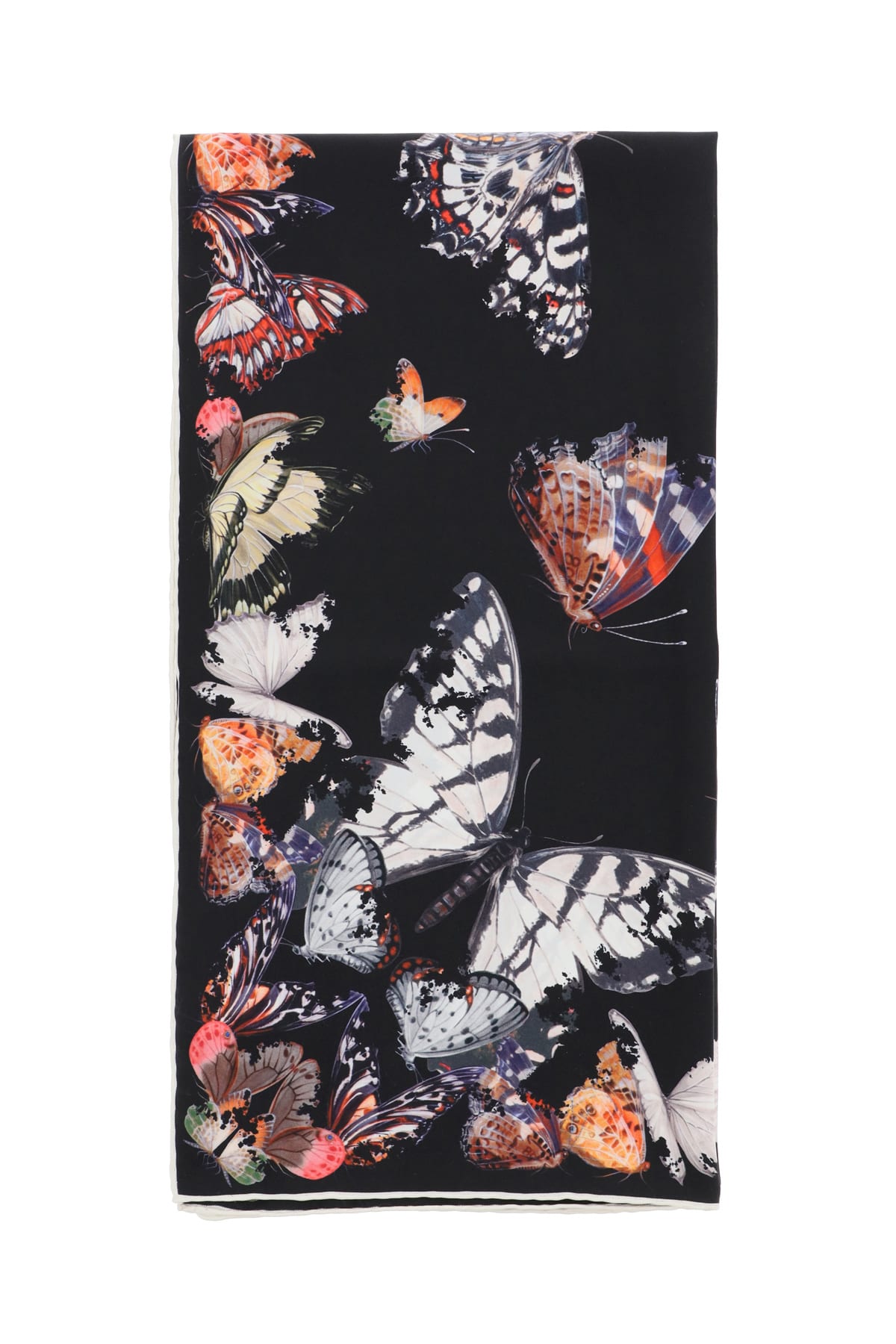 Alexander McQueen Butterfly Decay Silk Scarf