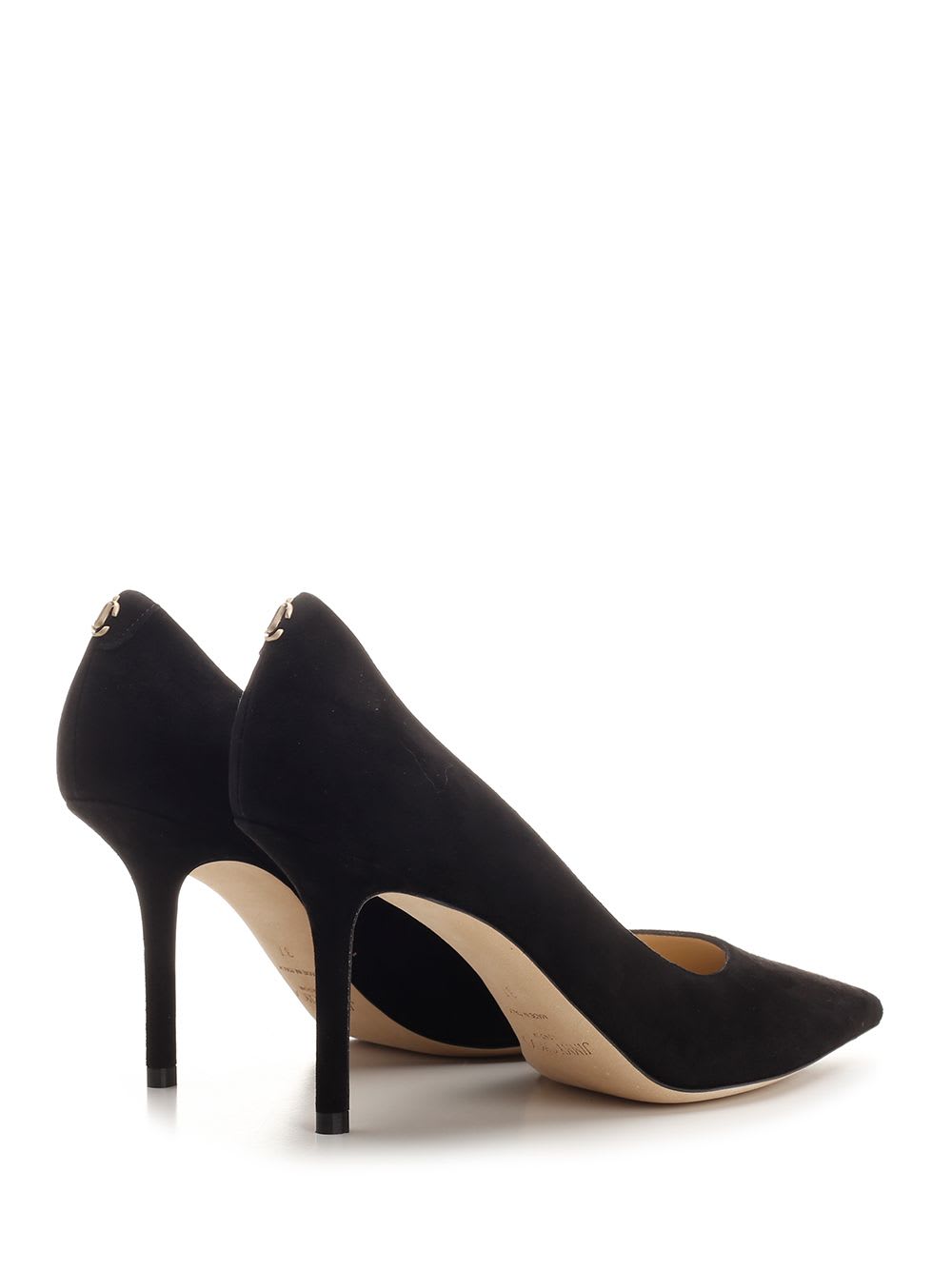 Shop Jimmy Choo Love 85 Suede Pumps In Nero