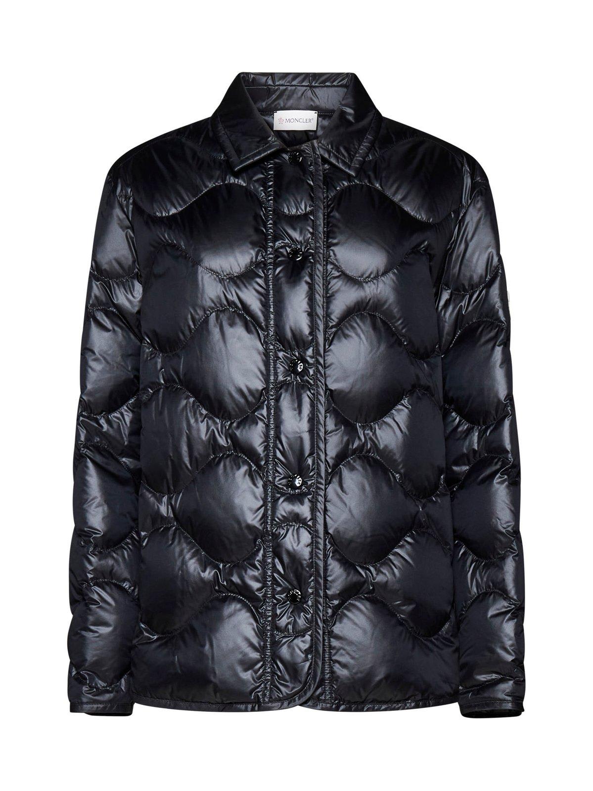 MONCLER BUTTONED LONG-SLEEVED JACKET
