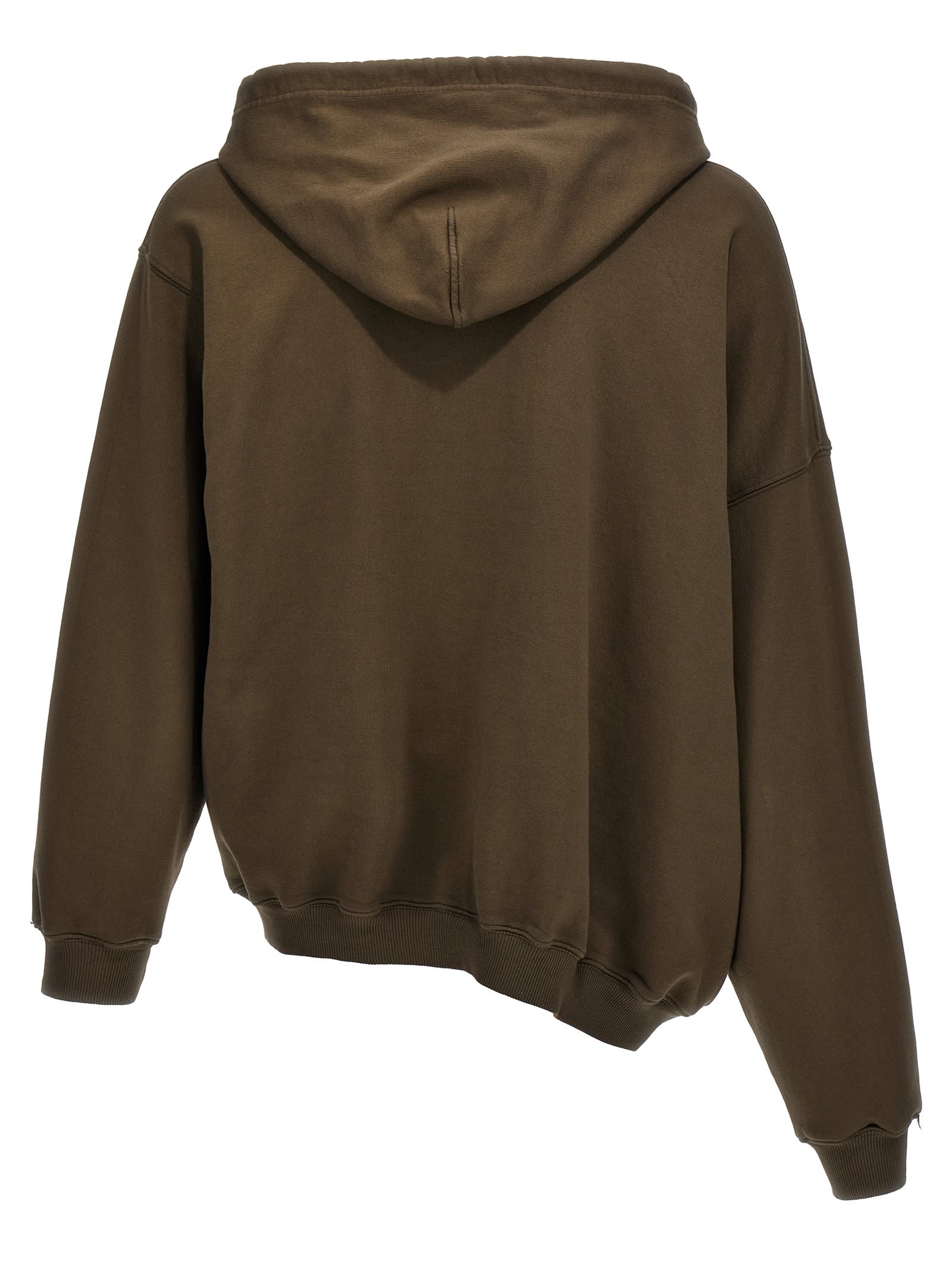 Shop Magliano Twisted Hoodie In Brown