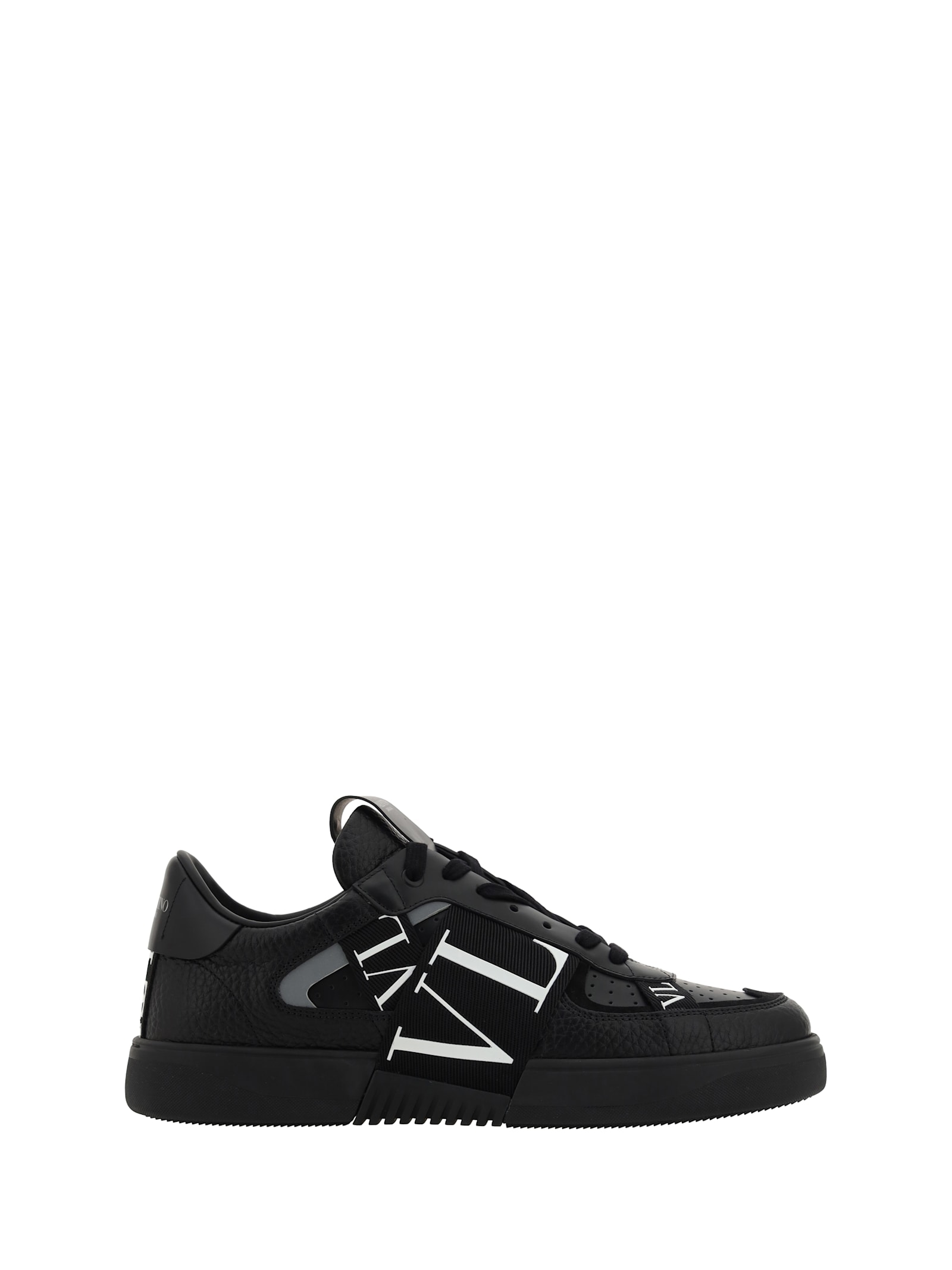 Valentino Garavani Vltn Ribbon Sneakers In Nero