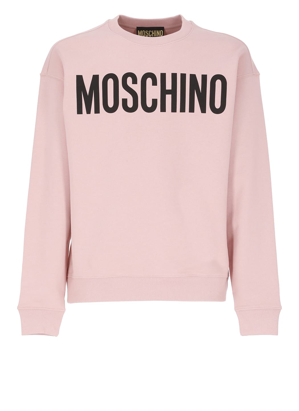 Moschino Sweatshirt With Logo In Rosa