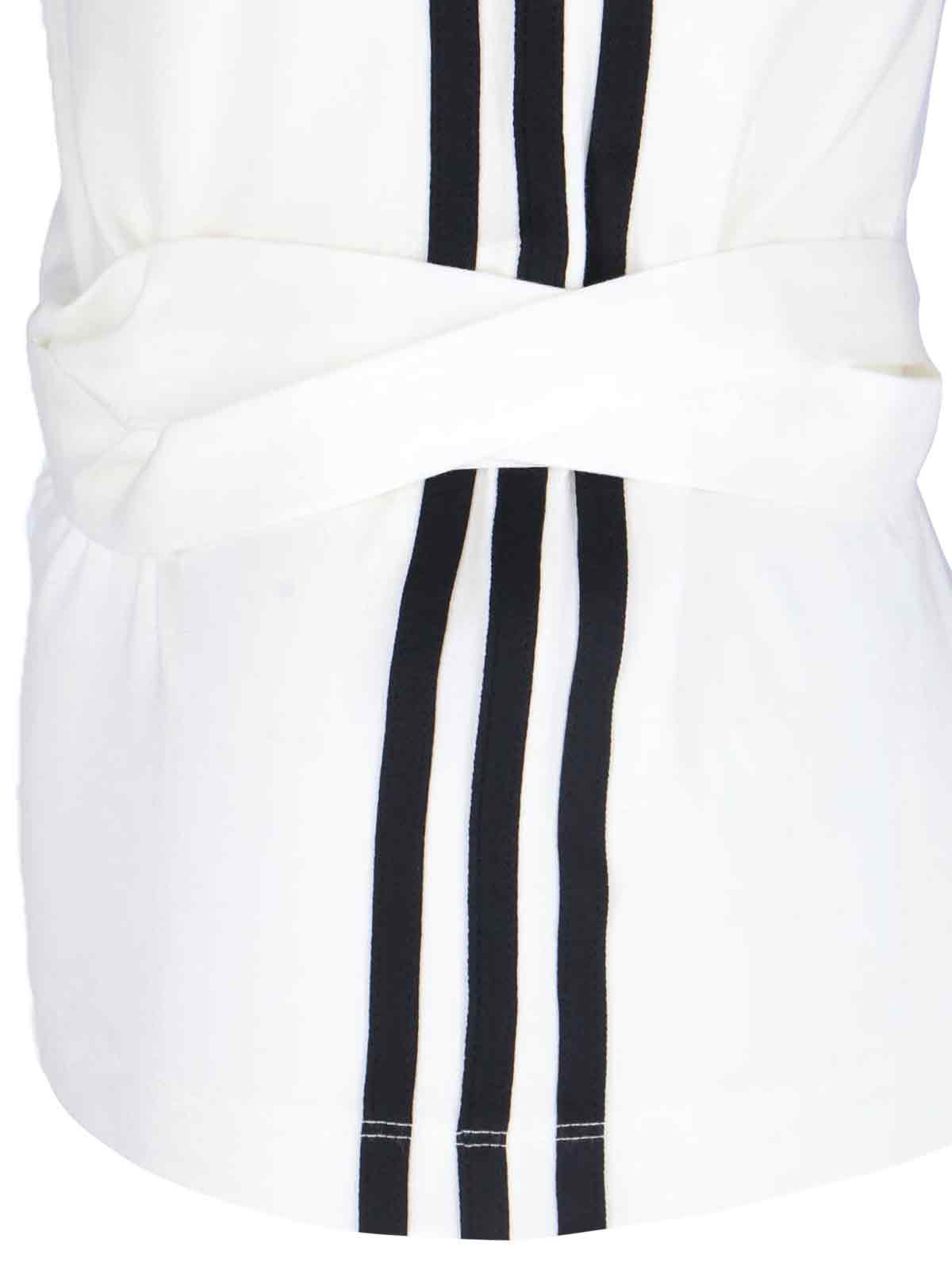Y-3 Woman T-shirt White Size M Organic Cotton In White
