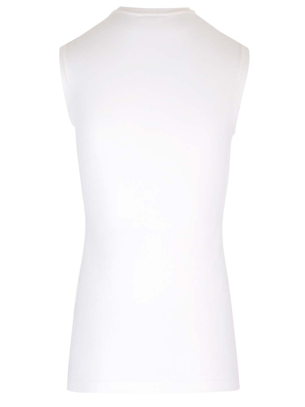 Jil Sander Set Of Two Layered Cotton Tops In Grey