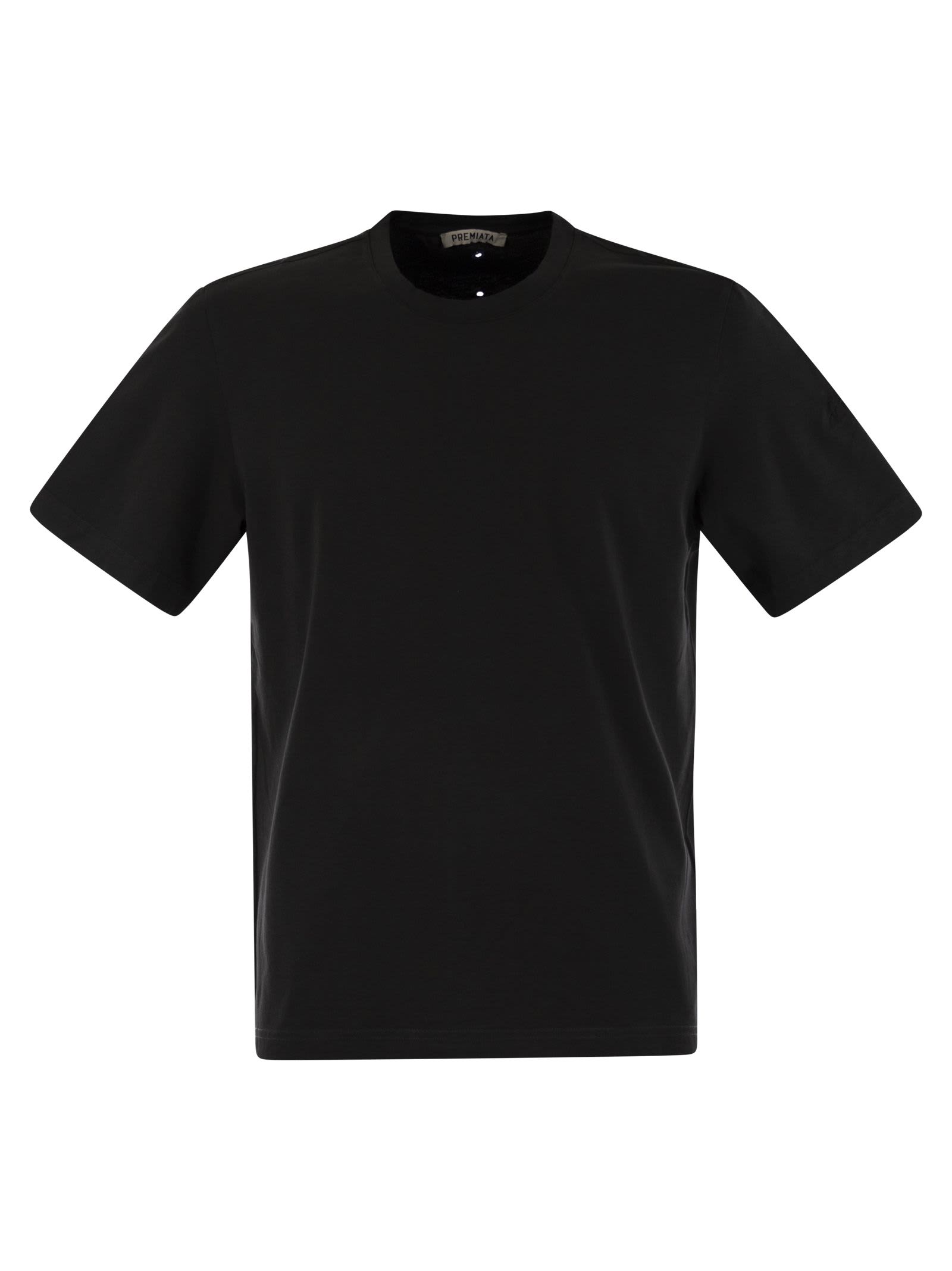 Premiata Cotton Jersey T-shirt In Black