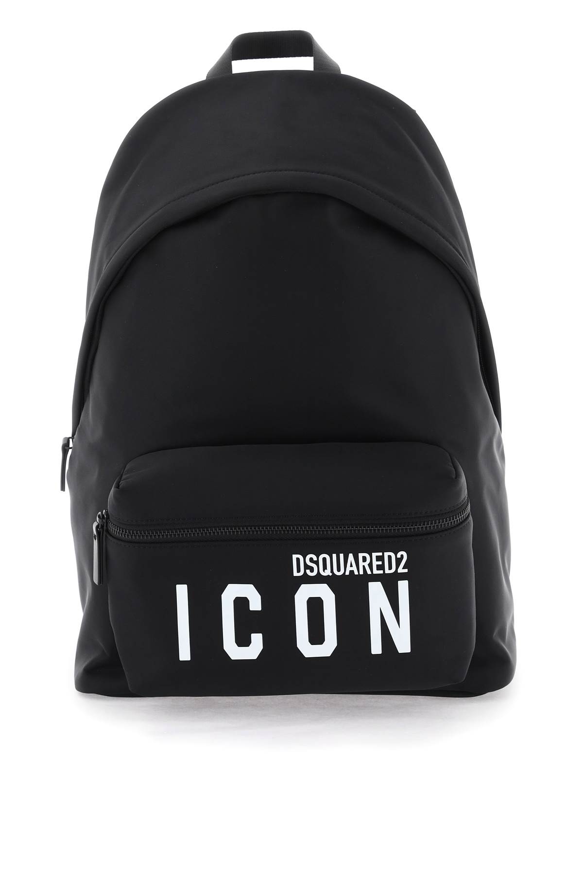 Dsquared2 Icon Nylon Backpack In Black Black (black)