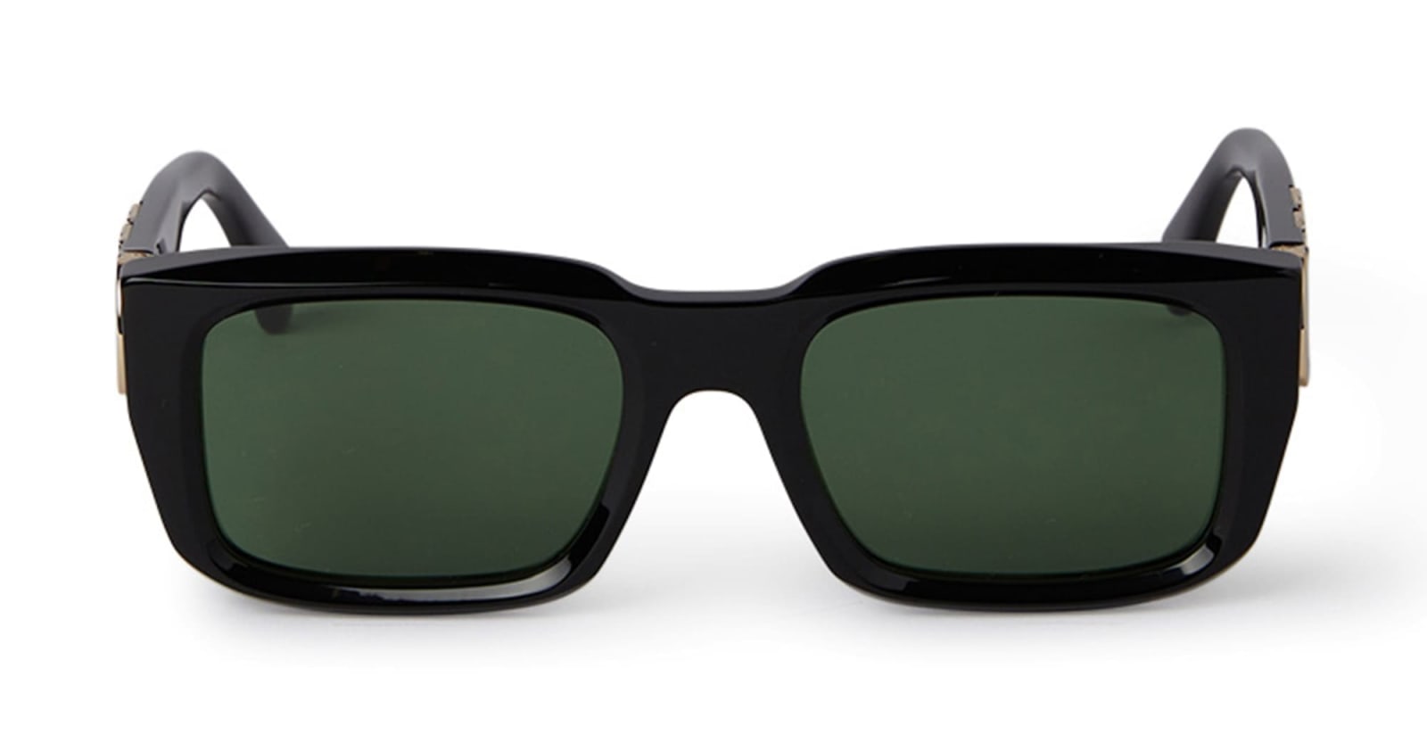 Off-white Hays - Black / Green Sunglasses