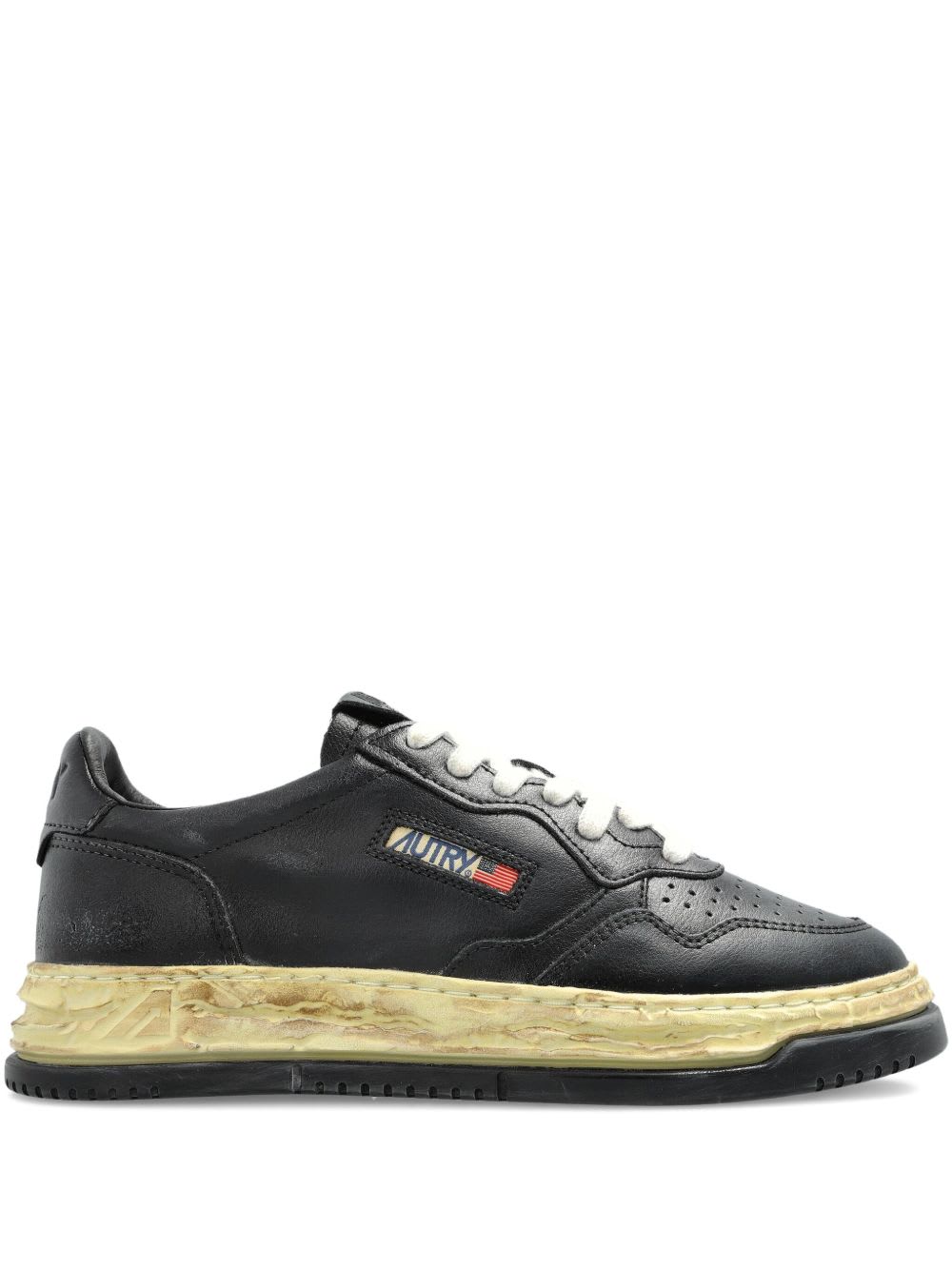 Autry Supvint Low X Mihara Yasuhiro Sneakers In Black