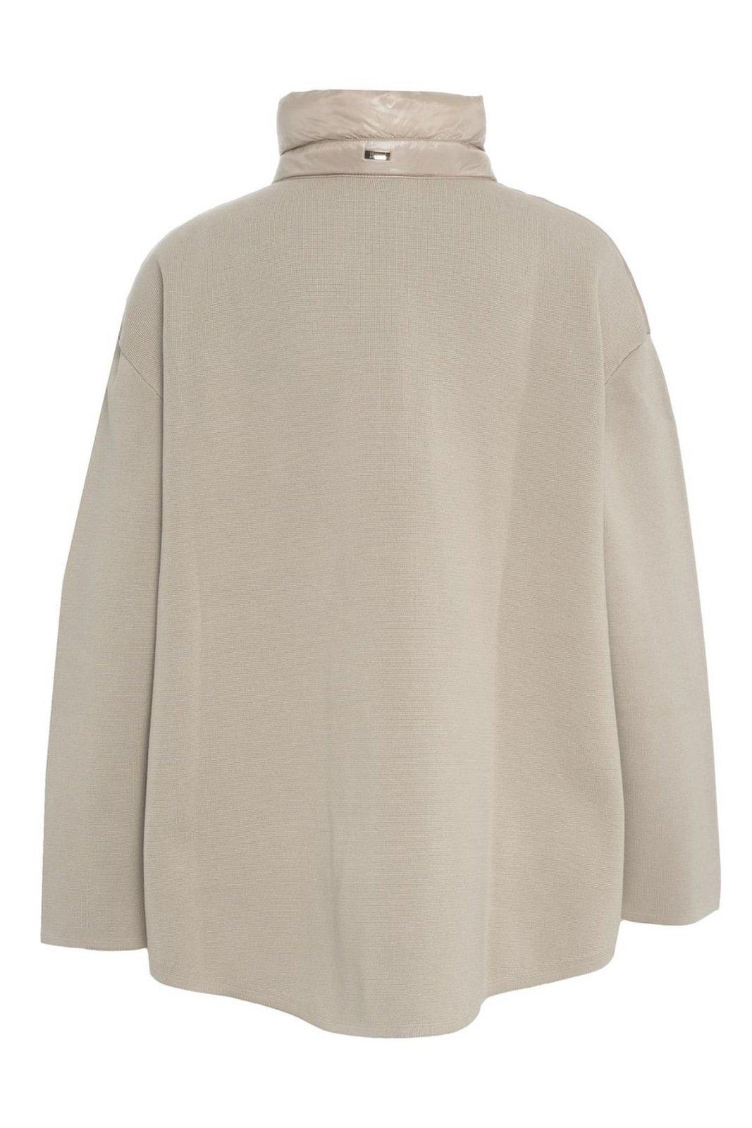 Herno Eternal Cotton And Nylon Ultralight Jacket In Neutro