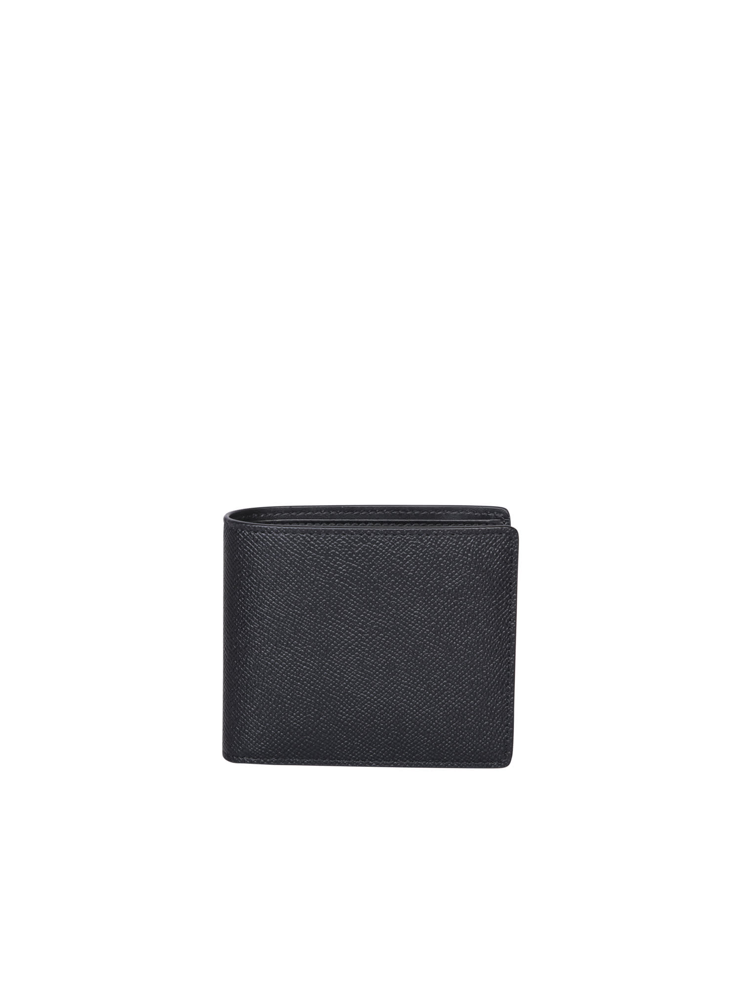 Maison Margiela Four Stitches Black Slim Wallet