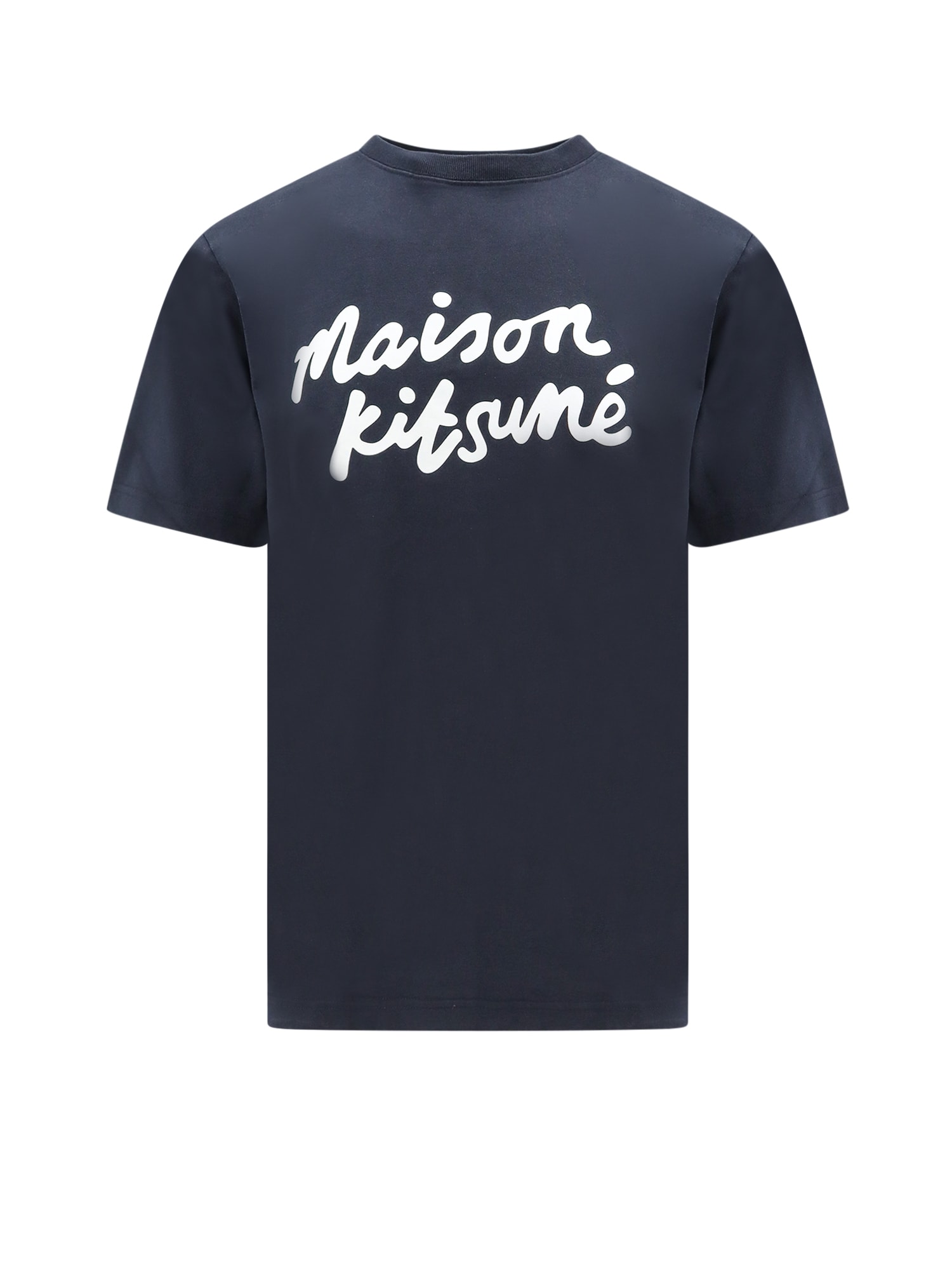 Shop Maison Kitsuné T-shirt In Black/white